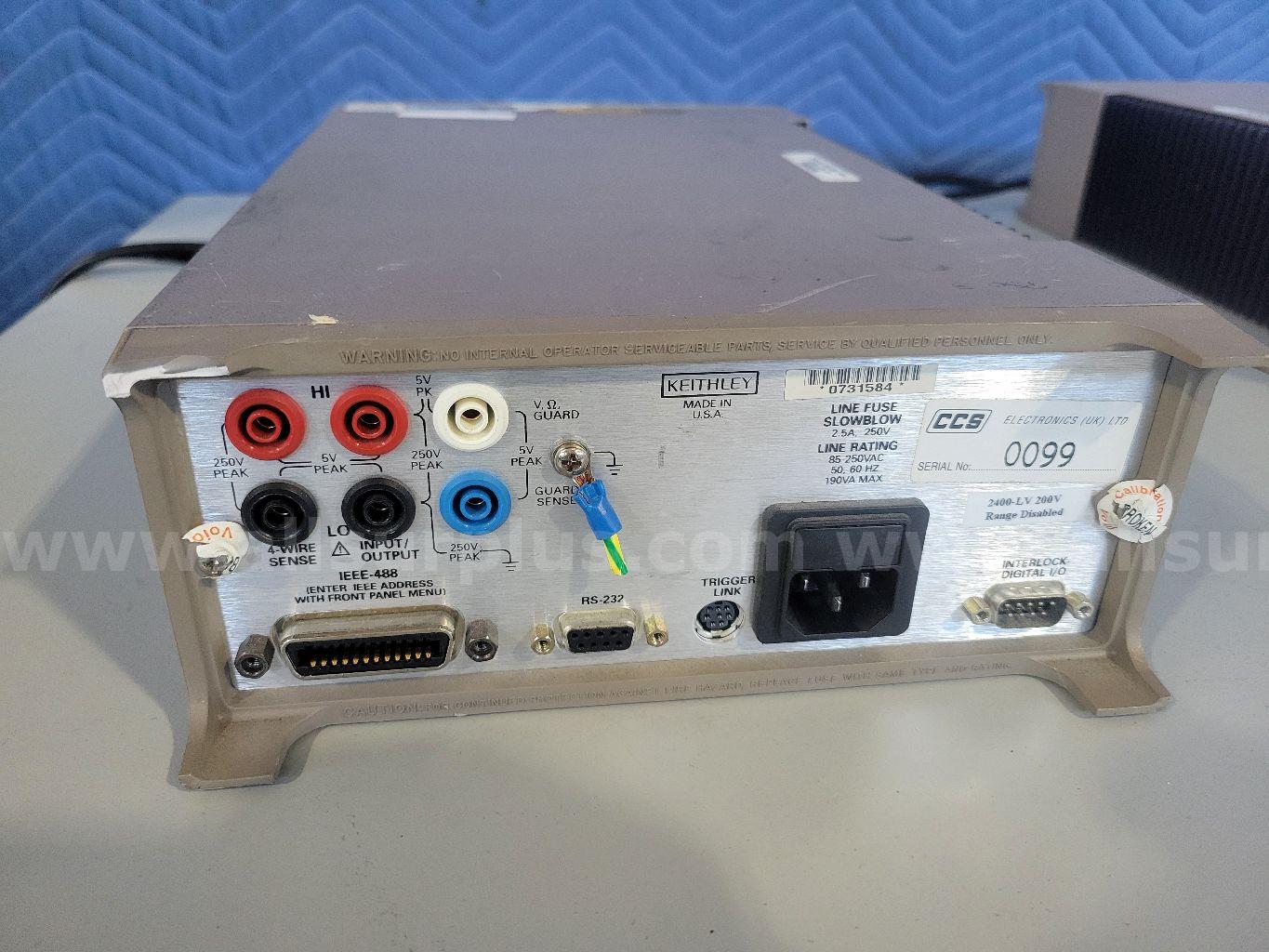 Keithley 2400 SourceMeter Keithley 2400 Government Surplus Auction - Photo #3
