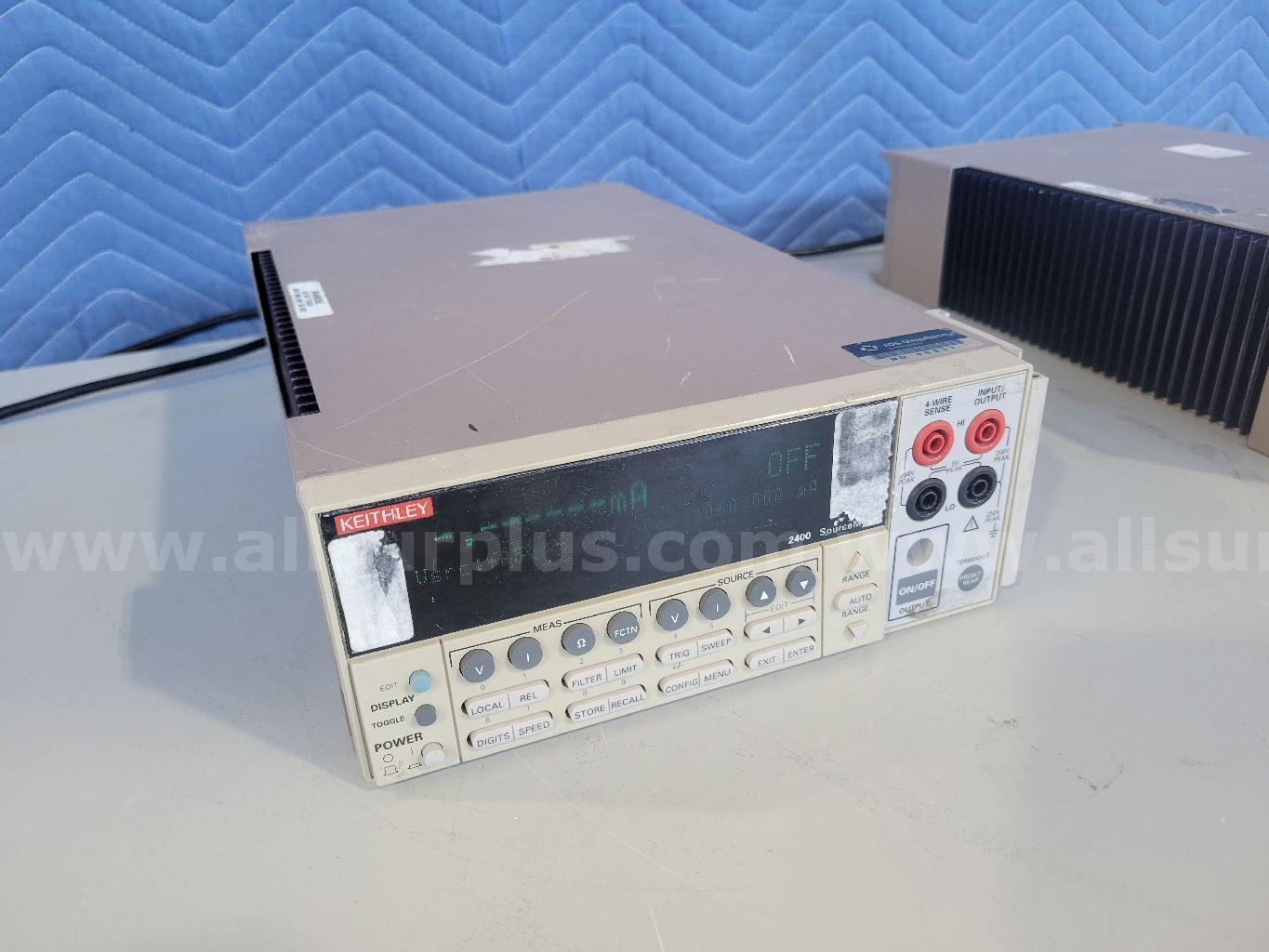 Keithley 2400 SourceMeter Keithley 2400 Government Surplus Auction - Primary Photo