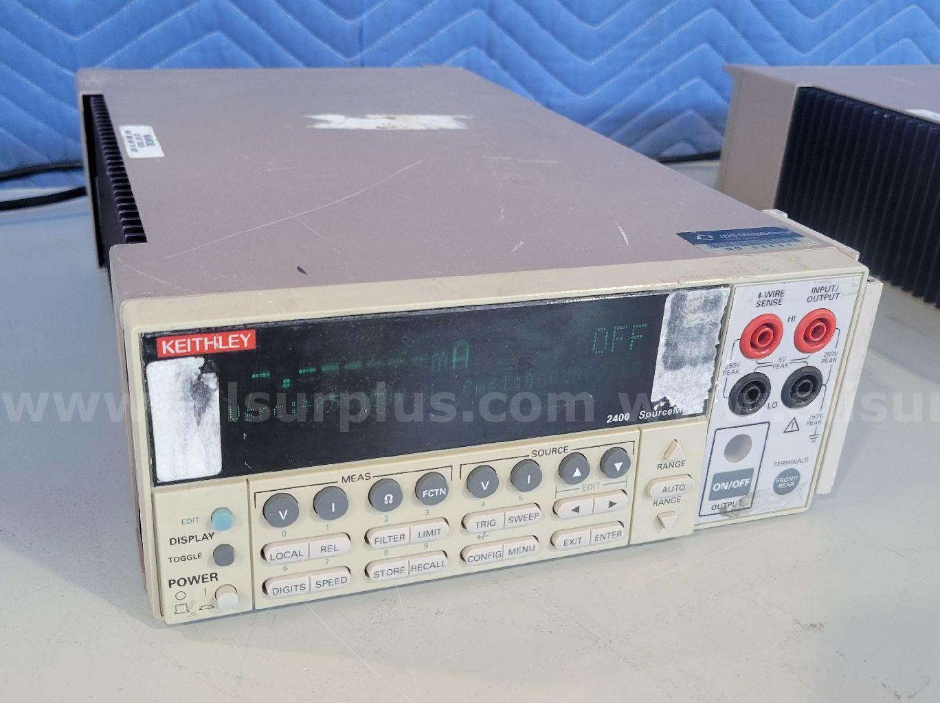 Keithley 2400 SourceMeter Keithley 2400 Government Surplus Auction - Photo #2
