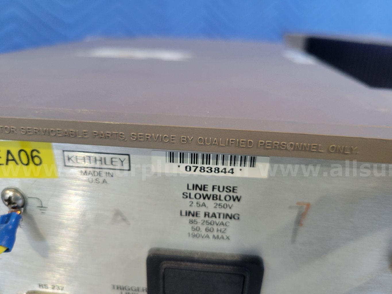 Keithley 2400 SourceMeter Keithley 2400 Government Surplus Auction - Photo #5