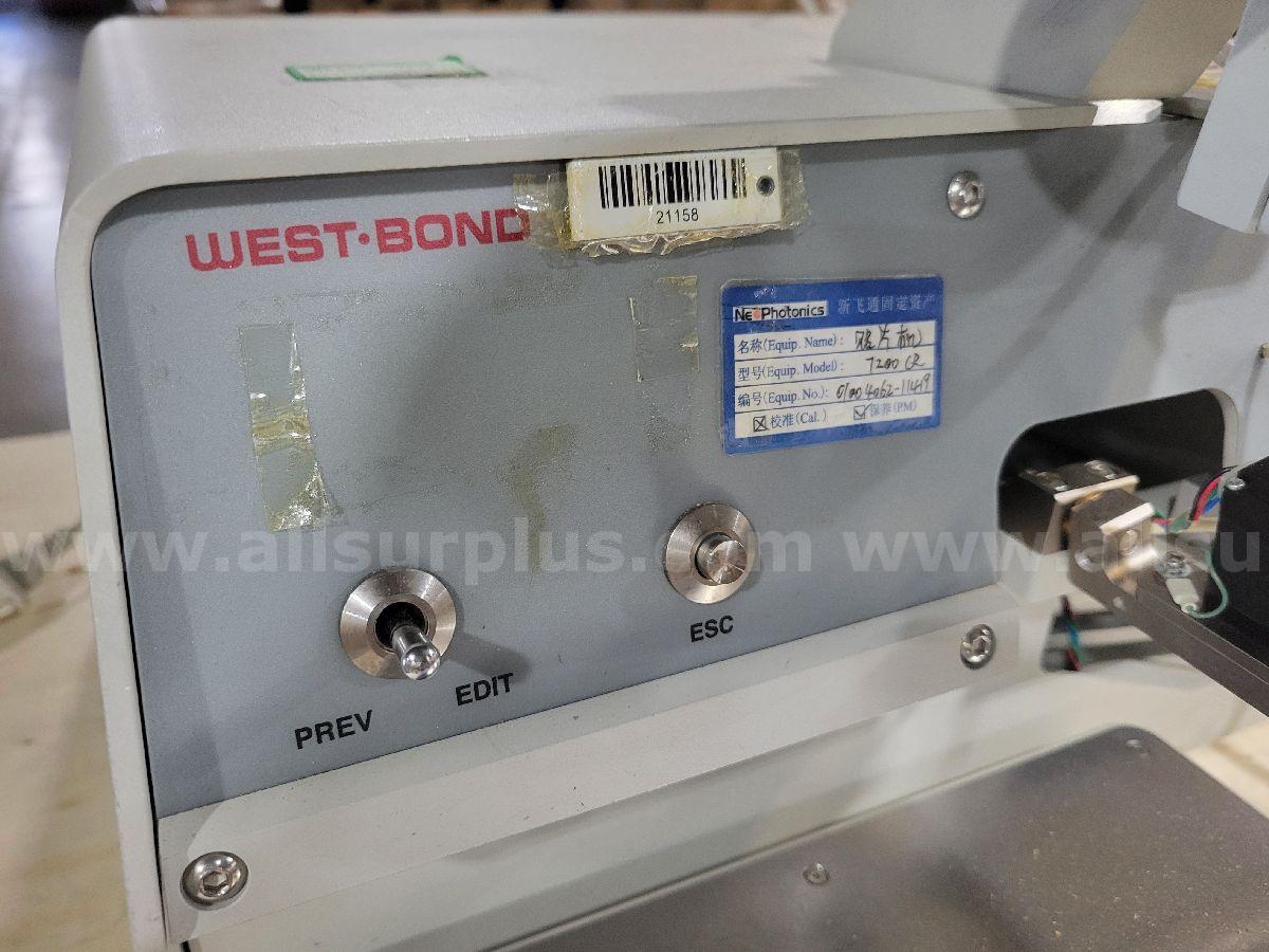 West Bond 7200CR-79 Manual Epoxy Die Bonder West Bond 7200CR Government Surplus Auction - Photo #6