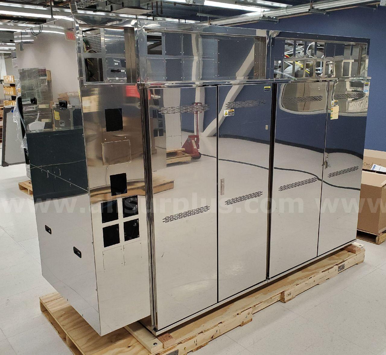 3ea Stainless Steel Developer Line Chemical Distribution Cabinets   Government Surplus Auction - Photo #3