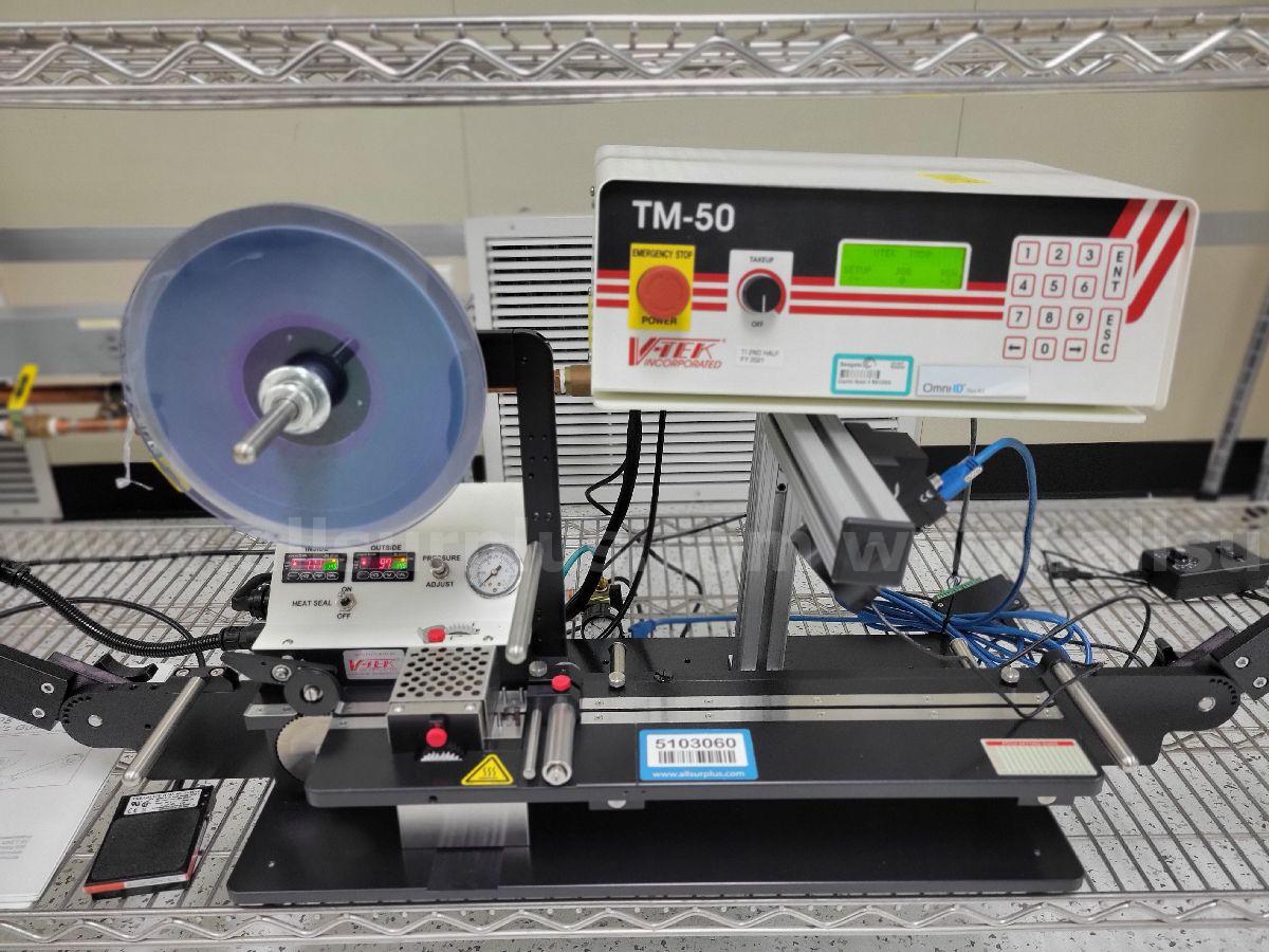 V-TEC TM-50 Manual Taping Machine V-TEC TM-50 Government Surplus Auction - Photo #3