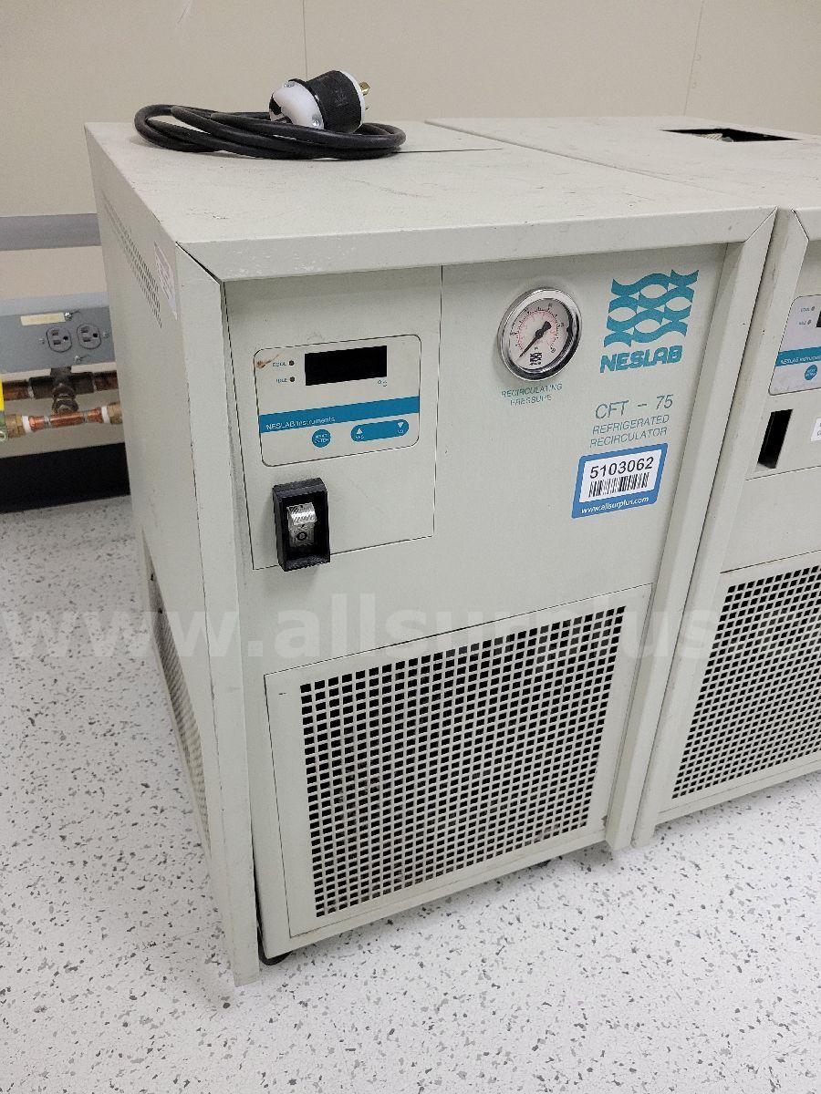 2ea NESLAB CFT-75 Recirculating Chiller NESLAB CFT-75 Government Surplus Auction - Photo #3
