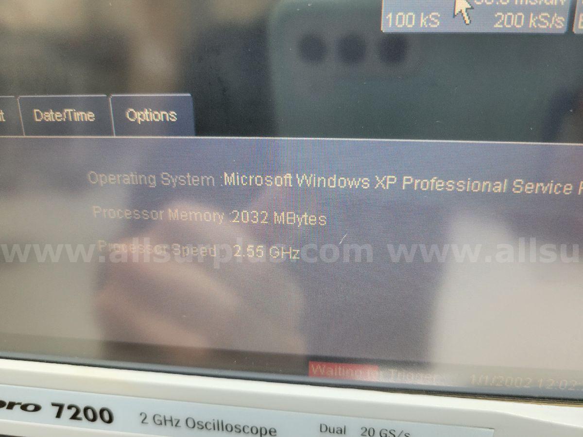 LeCroy WavePro 7200 Oscilloscope, 2GHz LeCroy 7200 Government Surplus Auction - Photo #6