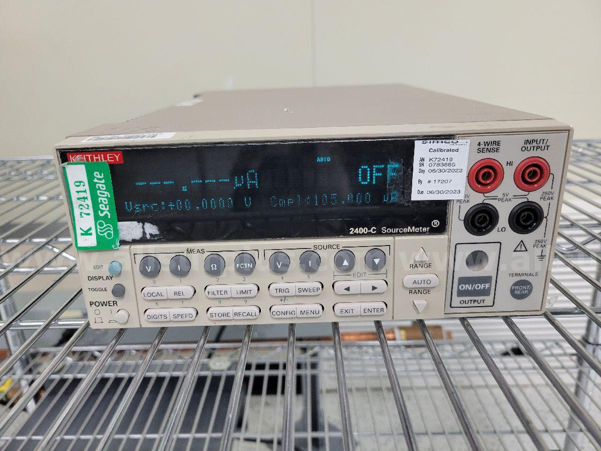 Keithley 2400-C SourceMeter Keithley 2400 Government Surplus Auction - Photo #2