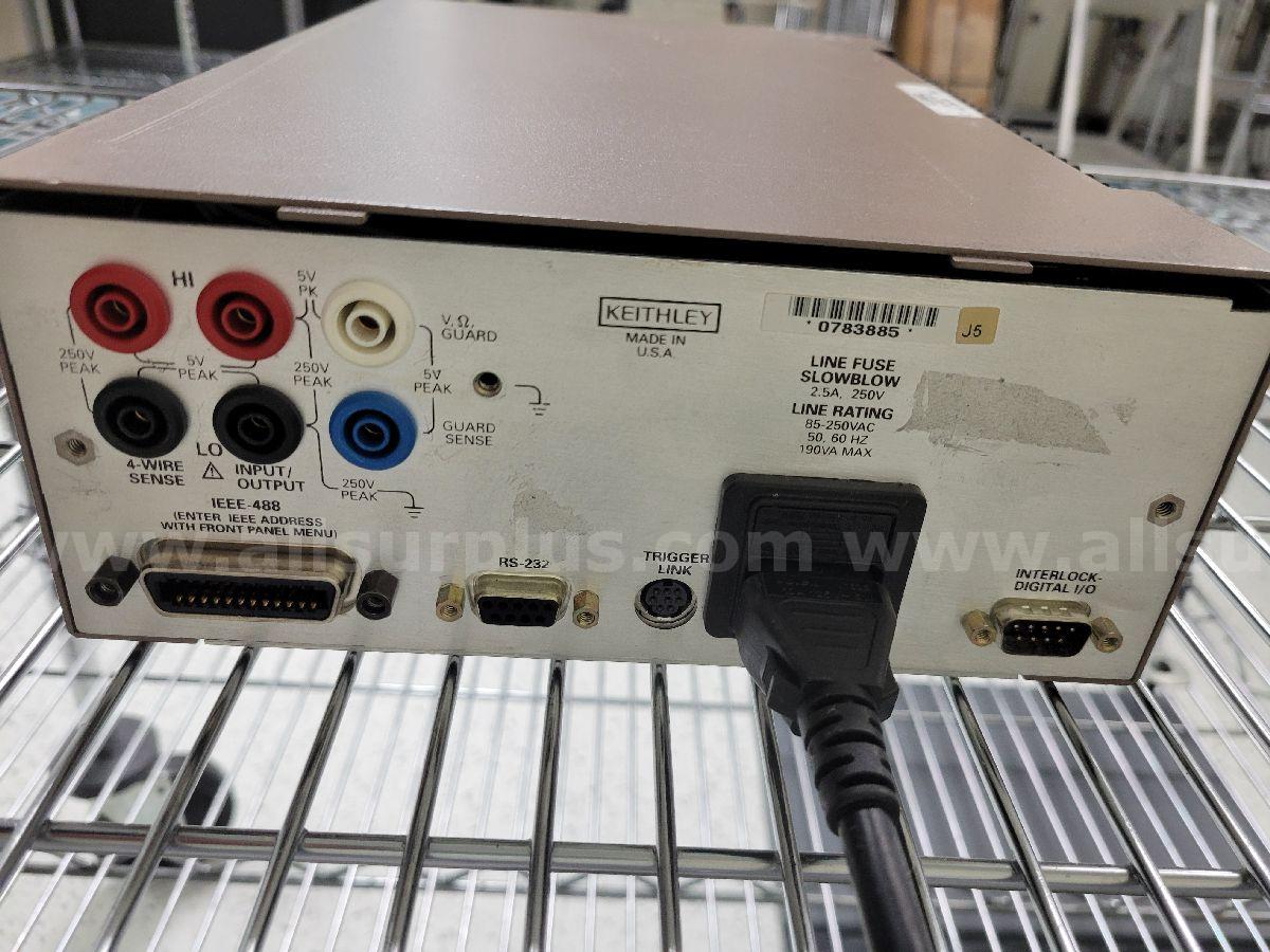 Keithley 2400-C SourceMeter Keithley 2400 Government Surplus Auction - Photo #3