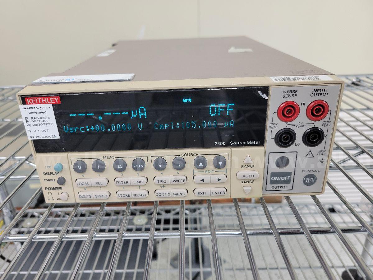 Keithley 2400 SourceMeter Keithley 2400 Government Surplus Auction - Photo #2