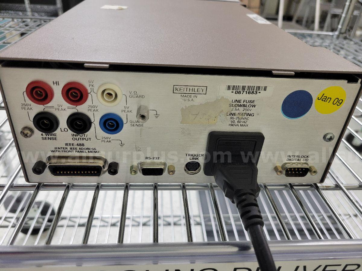 Keithley 2400 SourceMeter Keithley 2400 Government Surplus Auction - Photo #3