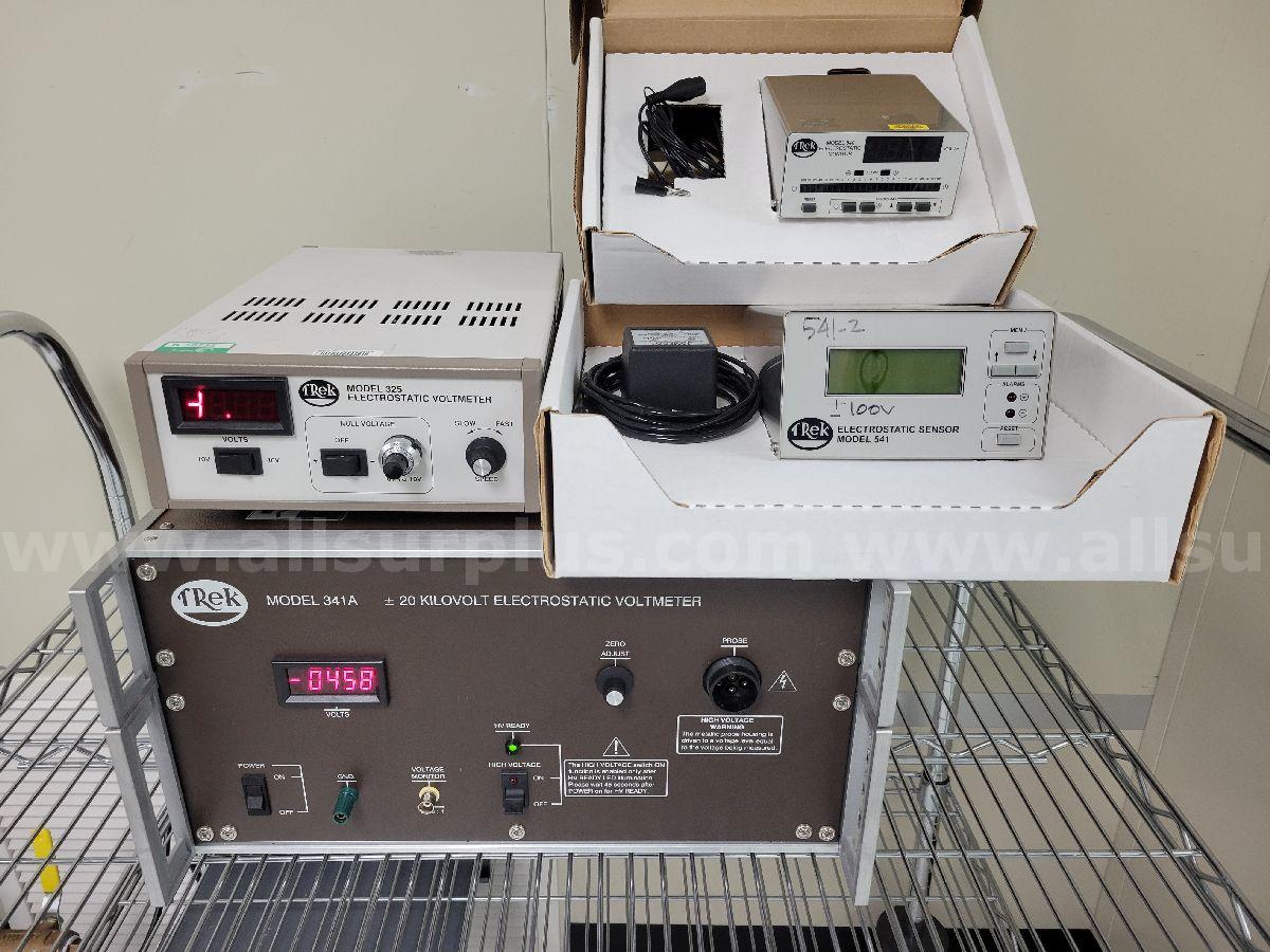 4pcs Trek Electrostatic Test Equipment Trek  Government Surplus Auction - Primary Photo