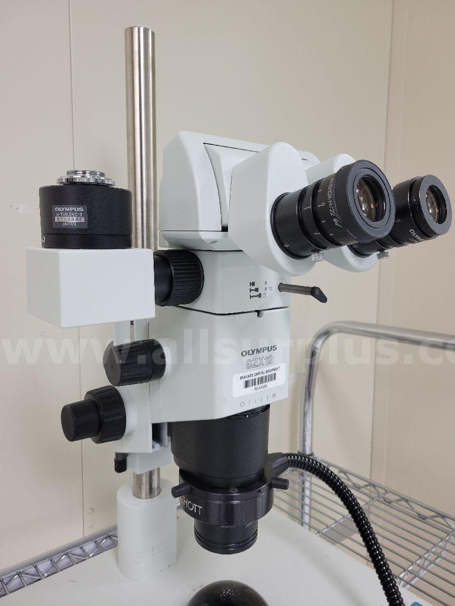 Olympus SZX12 Inspection Microscope Olympus SZX12 Government Surplus Auction - Photo #3