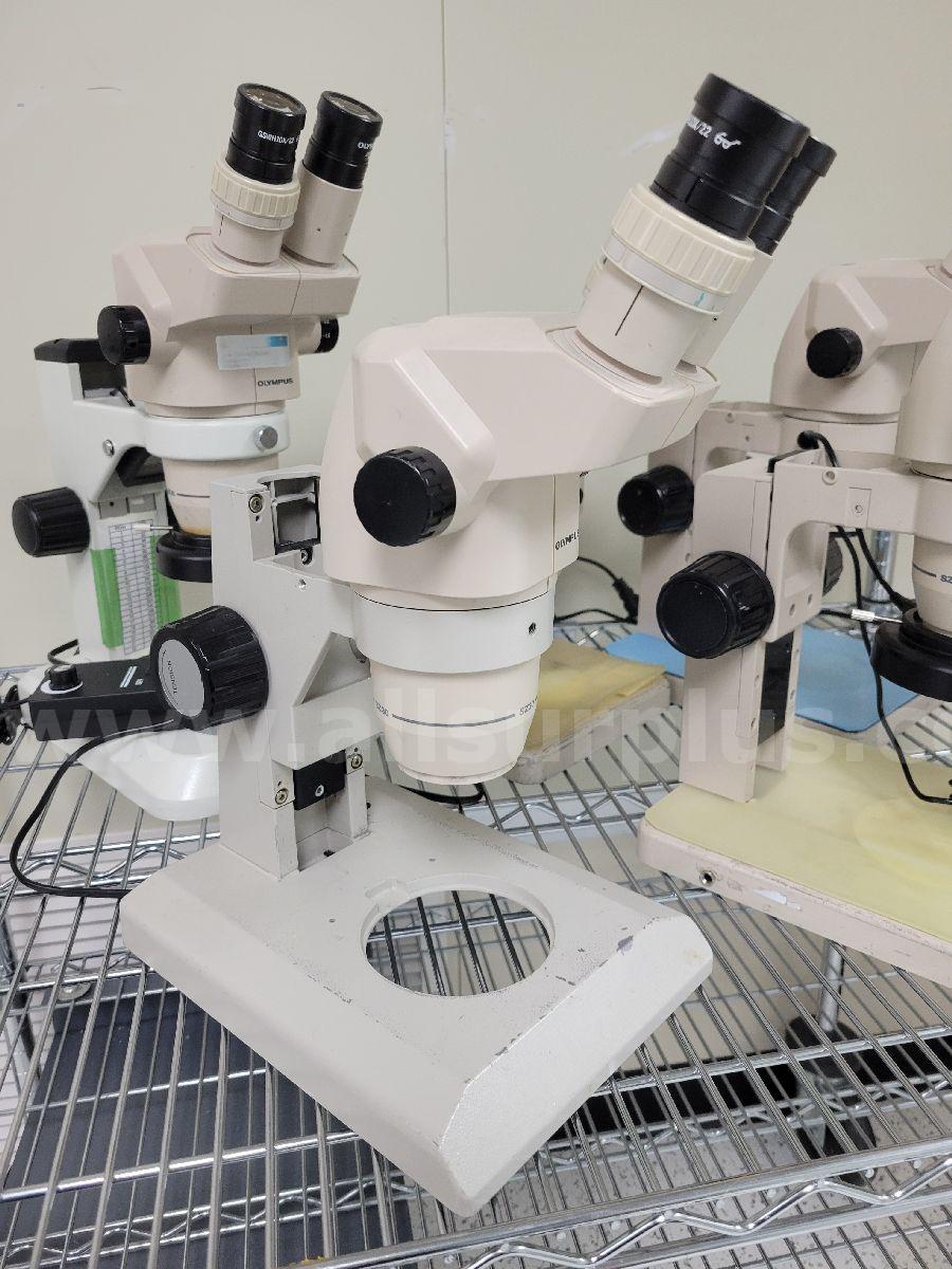 5pcs Olympus SZ30 Inspection Microscopes Olympus SZ30 Government Surplus Auction - Photo #3