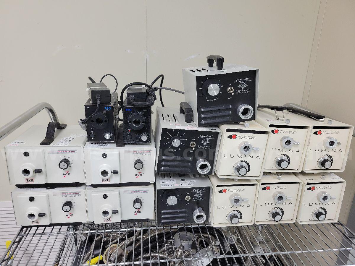 41pcs High Intensity Illuminators and Fiber Optic Ring Lights   Government Surplus Auction - Photo #2