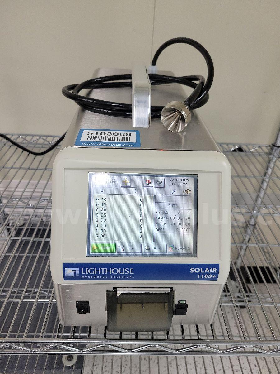Lighthouse Solair 1100+ Particle Counter Lighthouse 1100 Government Surplus Auction - Photo #2