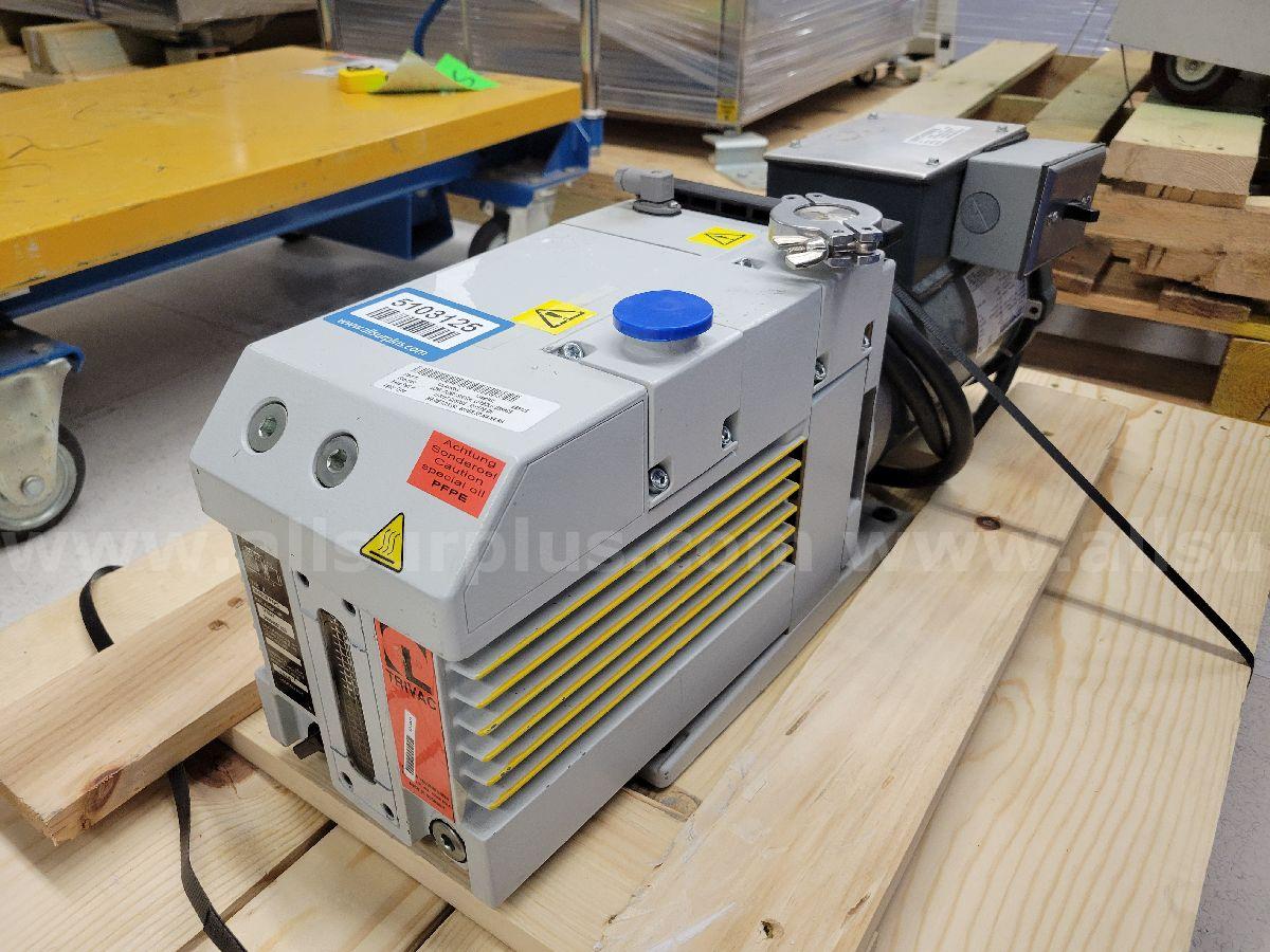 Leybold D25BCS PFPE Trivac Vacuum Pump Leybold D25BCS PFPE Government Surplus Auction - Primary Photo