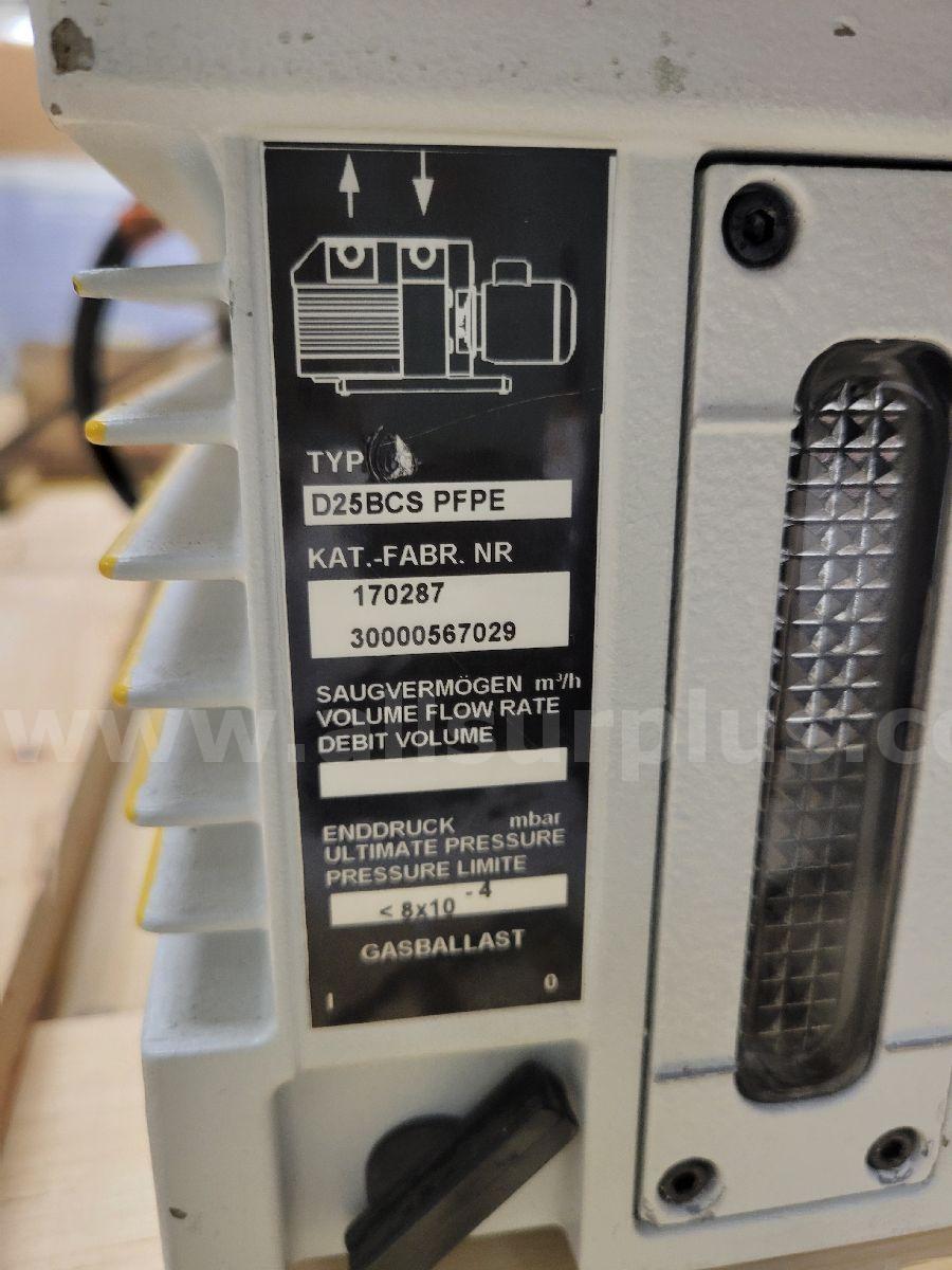 Leybold D25BCS PFPE Trivac Vacuum Pump Leybold D25BCS PFPE Government Surplus Auction - Photo #4