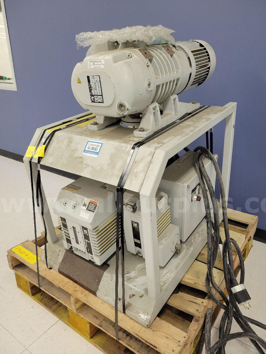 Leybold D65BCS/WSU501H Vacuum Pump and Booster Package Leybold D65BCS/WSU501H Government Surplus Auction - Photo #2
