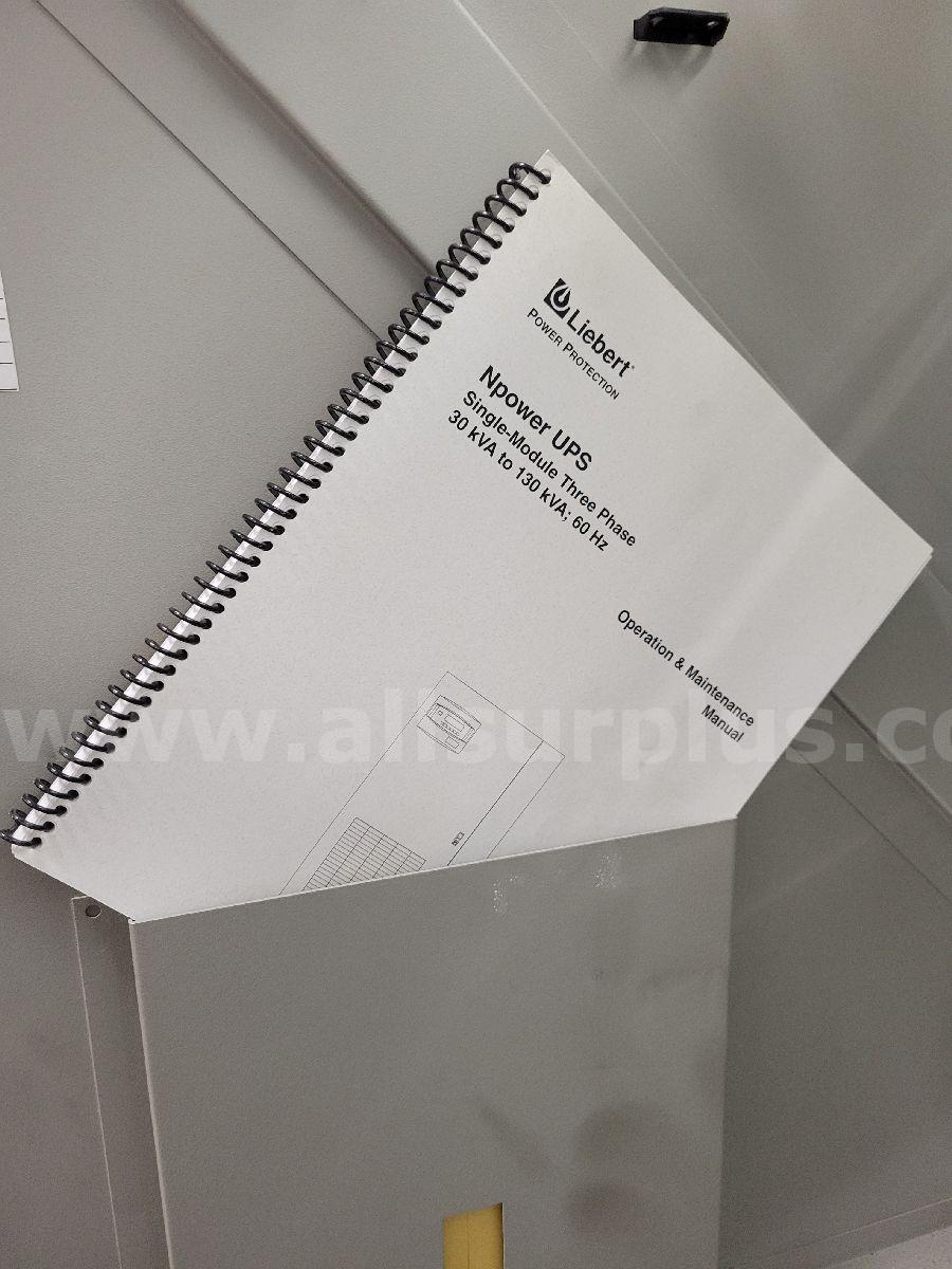 Liebert NPower Uninterruptible Power Supply System Liebert NPower Government Surplus Auction - Photo #4