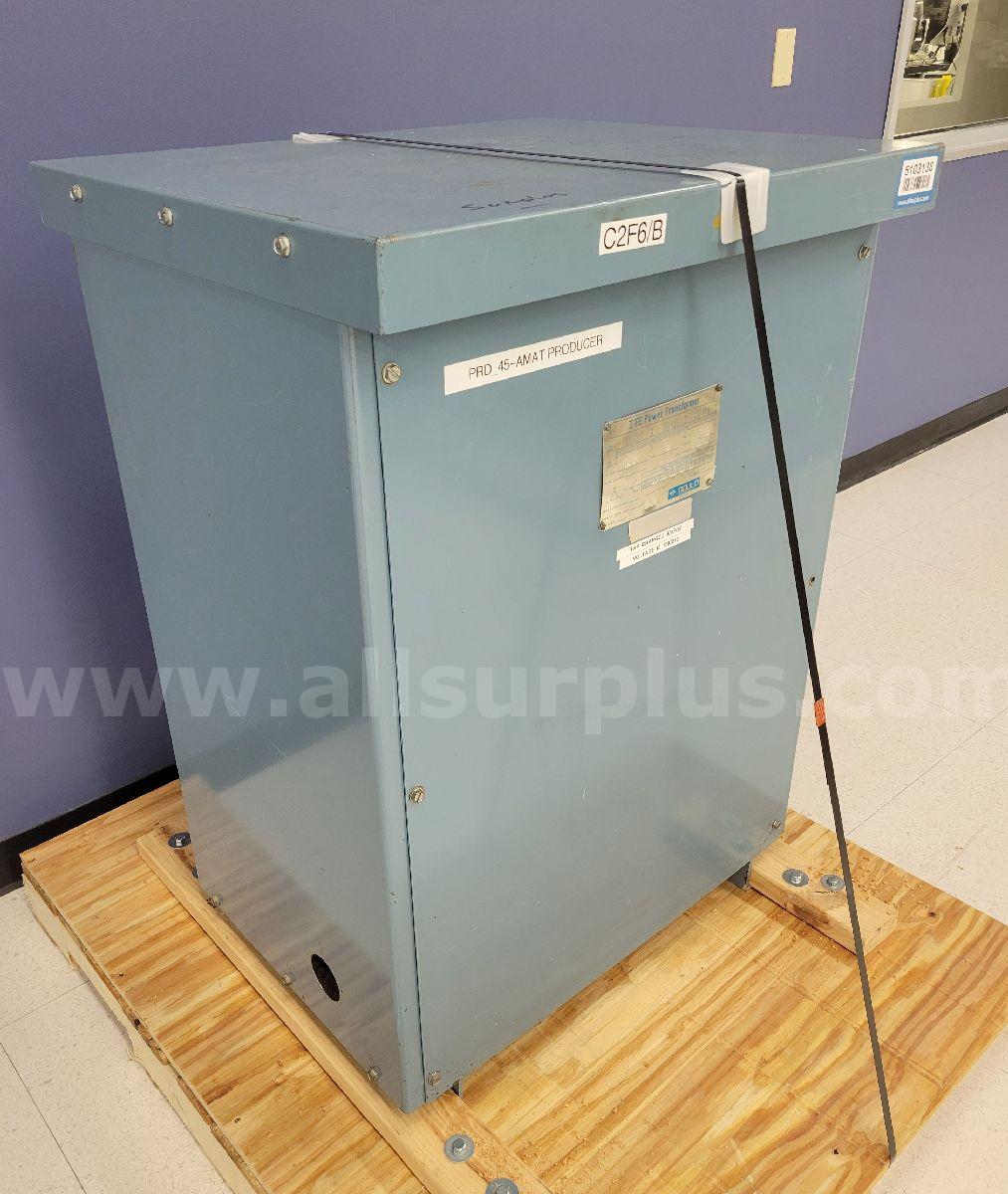 Gould 3G3Y150 Transformer, 150 KVA Gould 150 Government Surplus Auction - Photo #2
