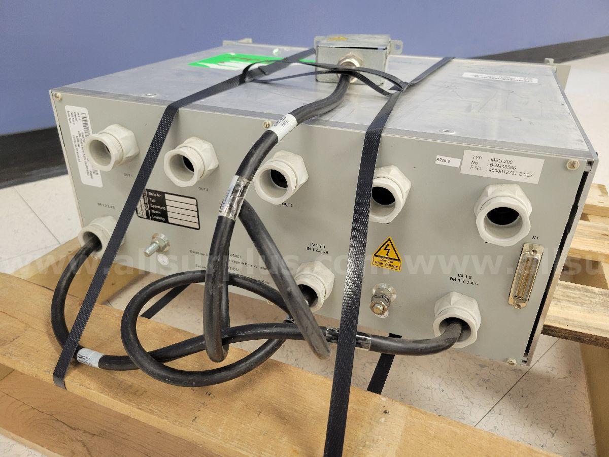 Hanimann Leistungselektronik MSU200 Pulsed Power Supply Hanimann Leistungselektronik MSU200 Government Surplus Auction - Photo #4
