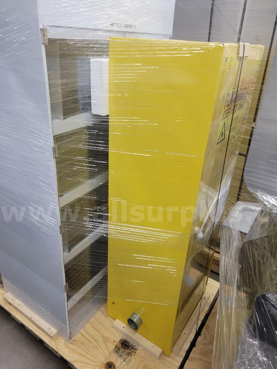 3pcs Clean Room Reticle Cabinets and Flammable Material Storage Cabinet   Government Surplus Auction - Photo #3