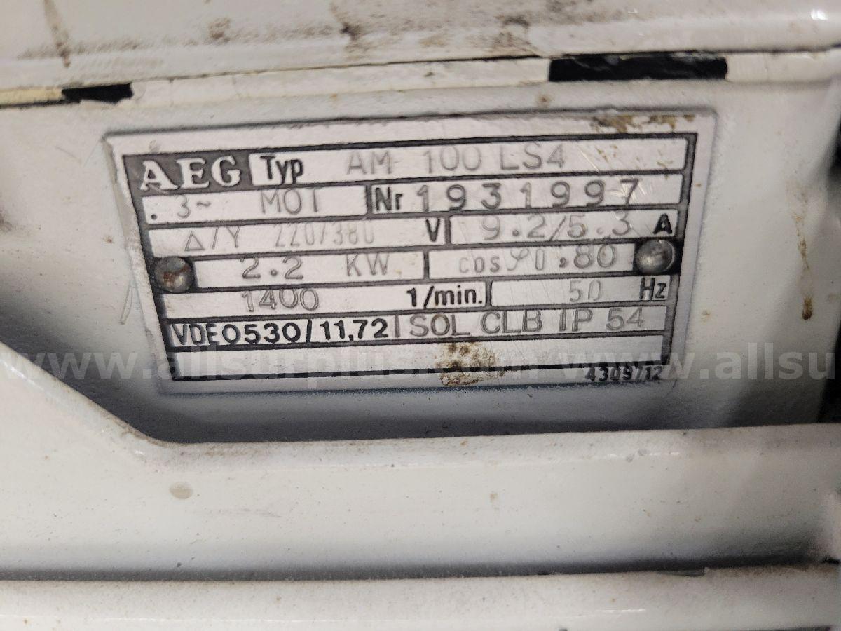 Leybold-Heraeus D30A Trivac Vacuum Pump Leybold-Heraeus D30A Government Surplus Auction - Photo #4