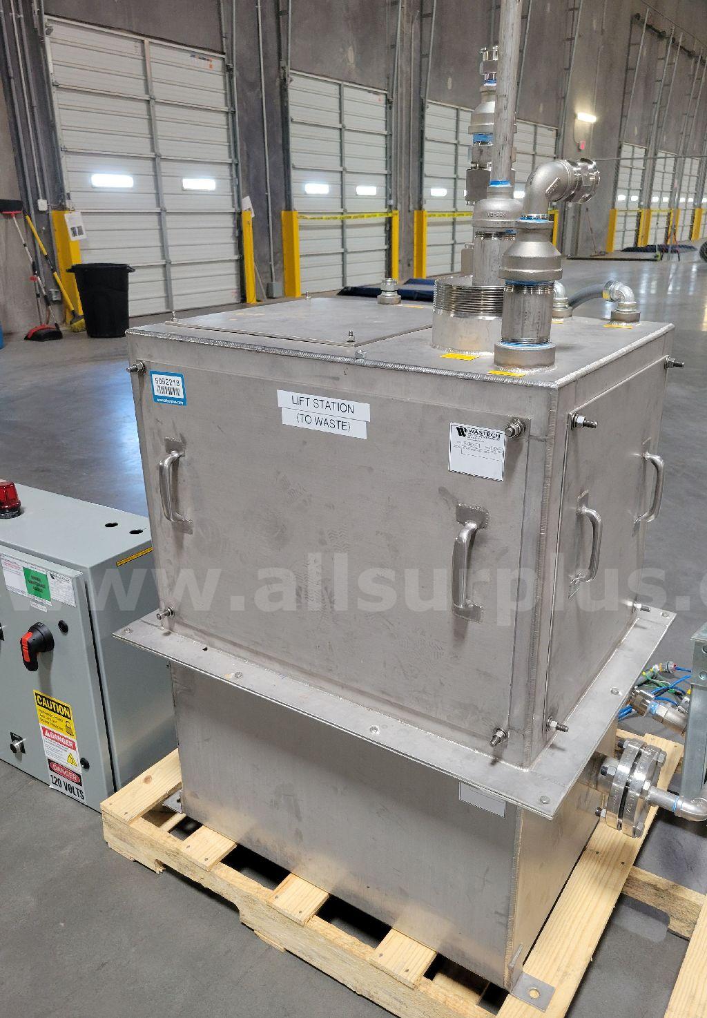 Wastech SVPLS-15-DC-005-1-SS-SI-11"-ST Vertical Pump Lift Station Wastech 005 Government Surplus Auction - Photo #2