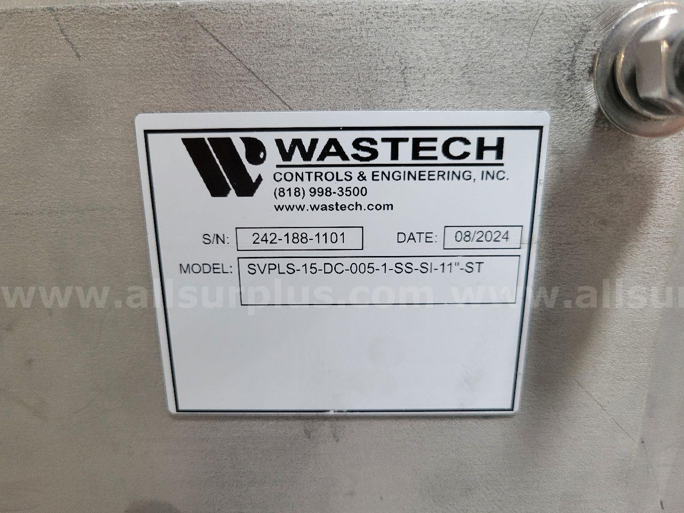 Wastech SVPLS-15-DC-005-1-SS-SI-11"-ST Vertical Pump Lift Station Wastech 005 Government Surplus Auction - Photo #5