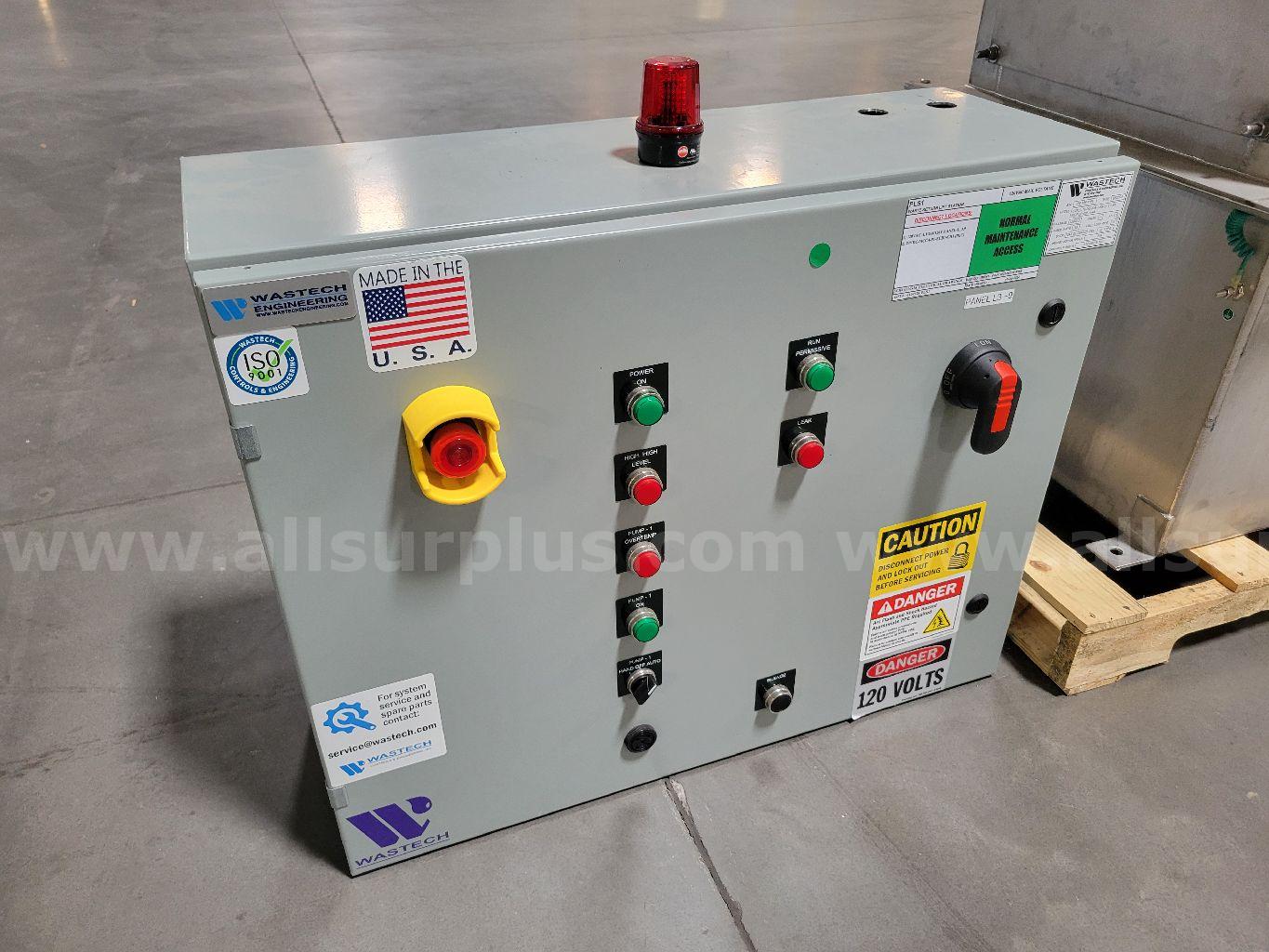 Wastech SVPLS-15-DC-005-1-SS-SI-11"-ST Vertical Pump Lift Station Wastech 005 Government Surplus Auction - Photo #6