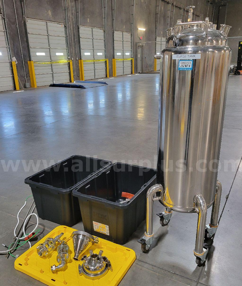Mobile Jacketed Stainless Steel Vessel   Government Surplus Auction - Photo #2