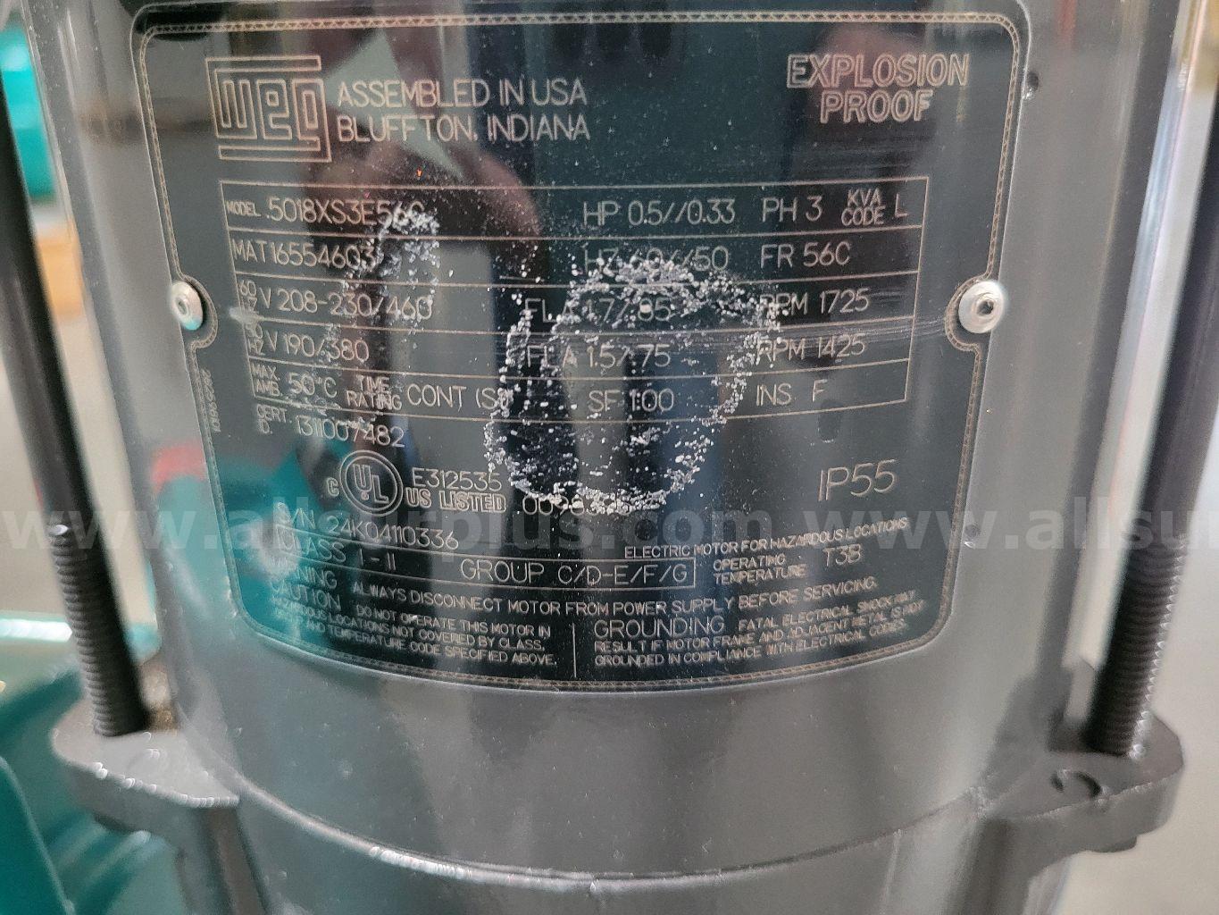 Netzsch i10/0.3 Peripro Industrial Hose Pump Netzsch i10/0.3 Peripro Government Surplus Auction - Photo #6