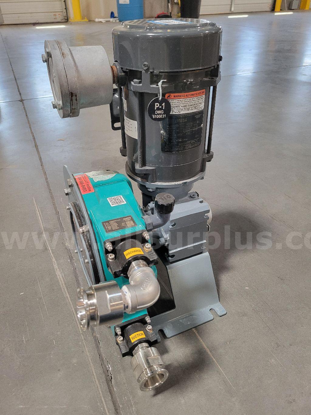 Netzsch i10/0.3 Peripro Industrial Hose Pump Netzsch i10/0.3 Peripro Government Surplus Auction - Photo #5
