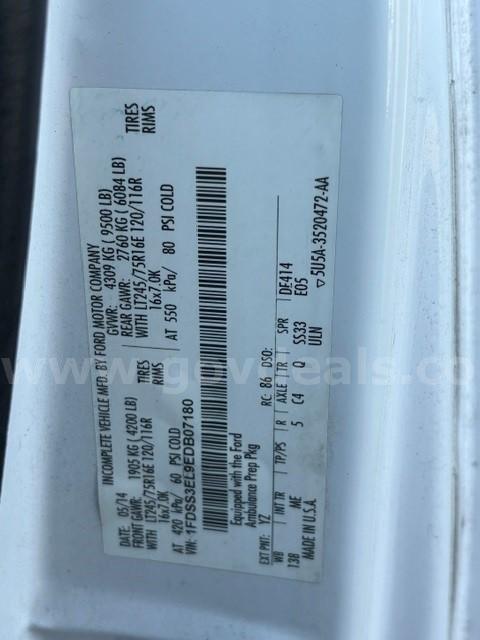 2014 Ford Econoline Ford Econoline Government Surplus Auction - Photo #6