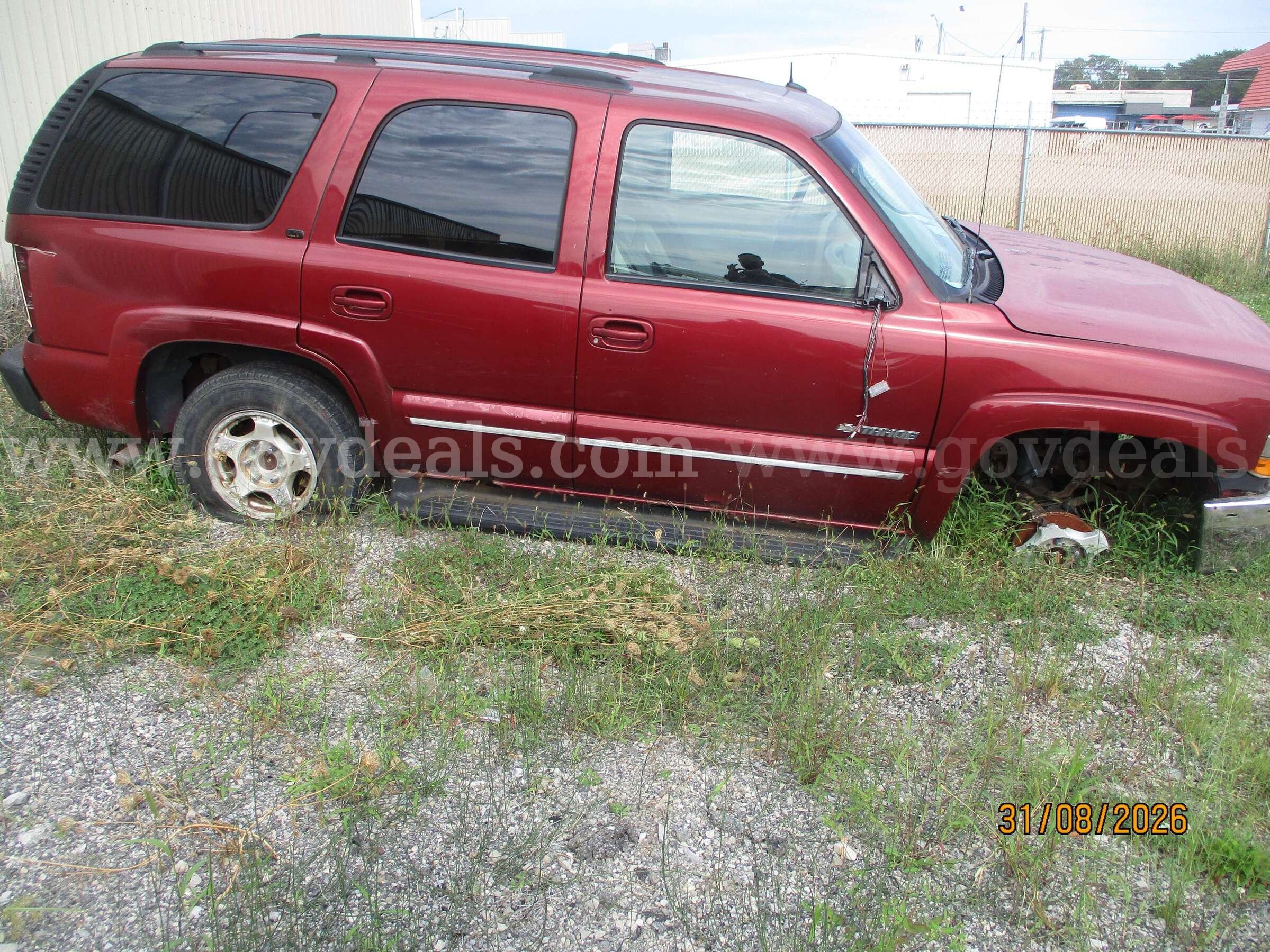2003 Chevrolet Tahoe Chevrolet Tahoe Government Surplus Auction - Primary Photo