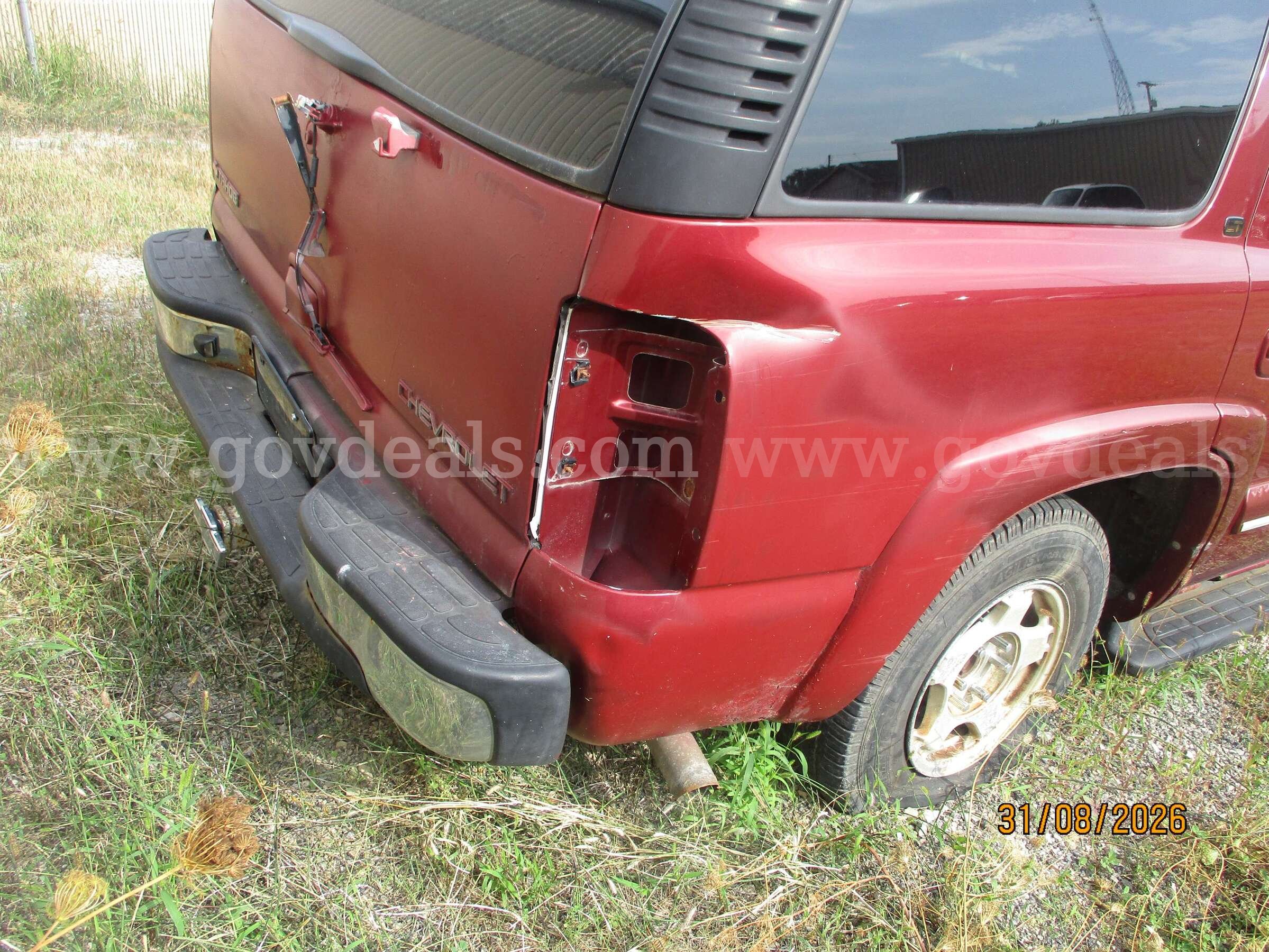 2003 Chevrolet Tahoe Chevrolet Tahoe Government Surplus Auction - Photo #4