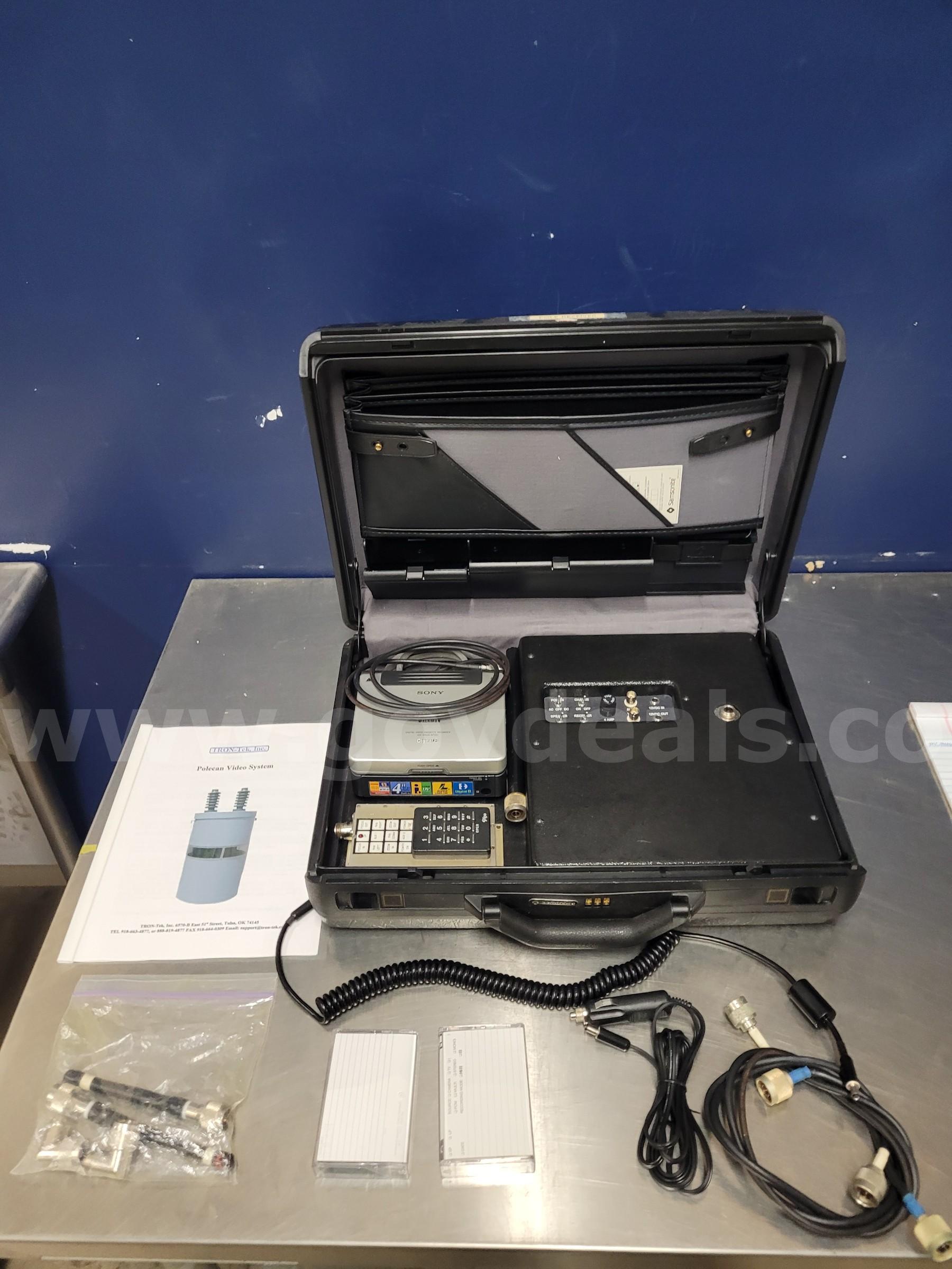 Tron-Tek, INC – Receiving/recording Briefcase   Government Surplus Auction - Primary Photo