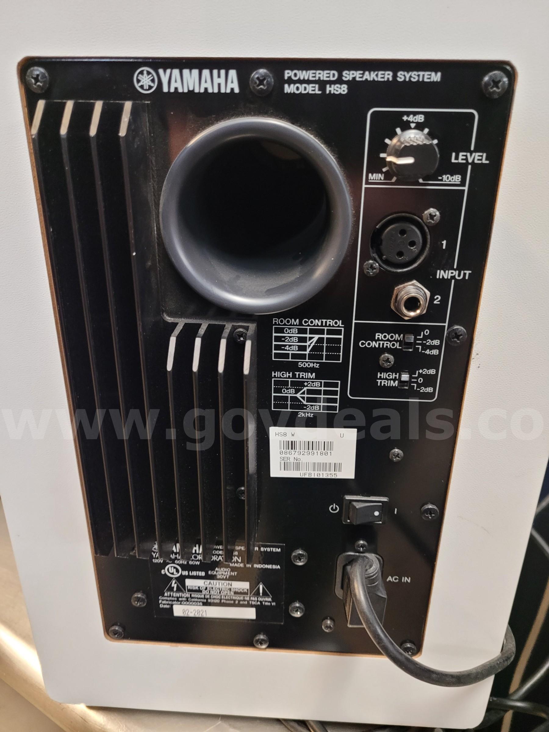 2 Yamaha Speakers Yamaha  Government Surplus Auction - Photo #5