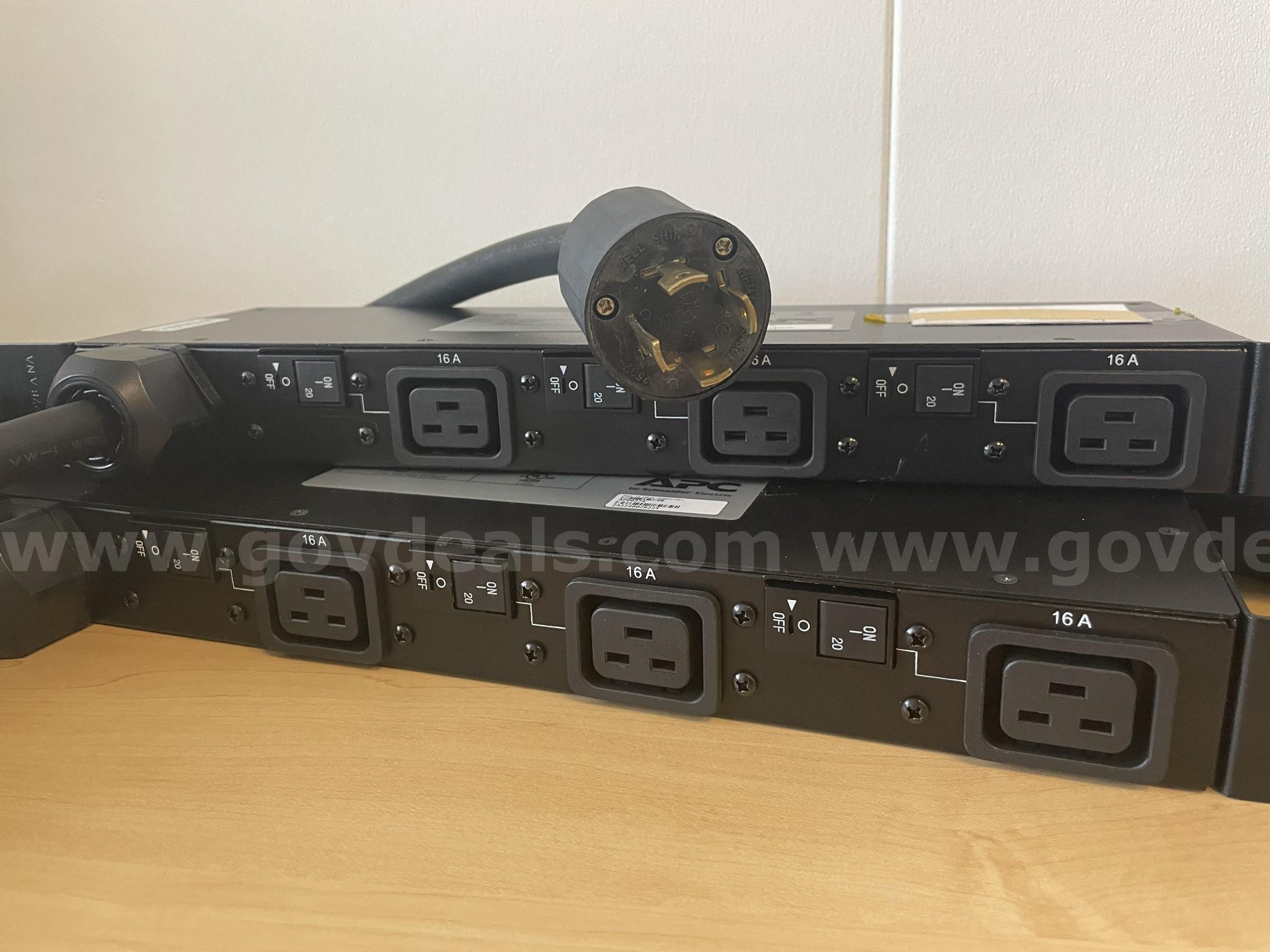 Four APC PDUs