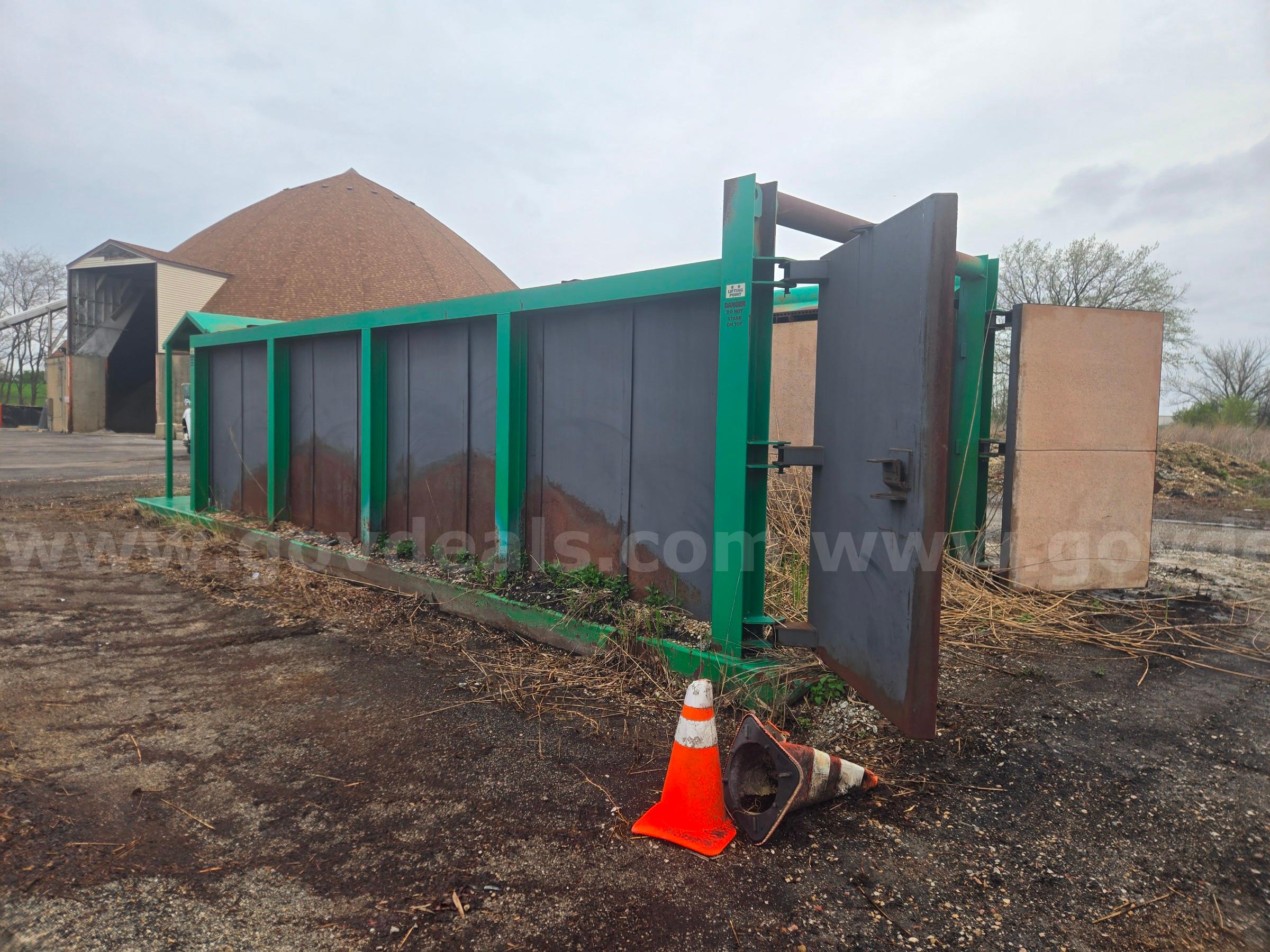 2016 Air Burner Model S327 FireBox Diesel Powered Destructor Air Burners S327 Government Surplus Auction - Photo #3