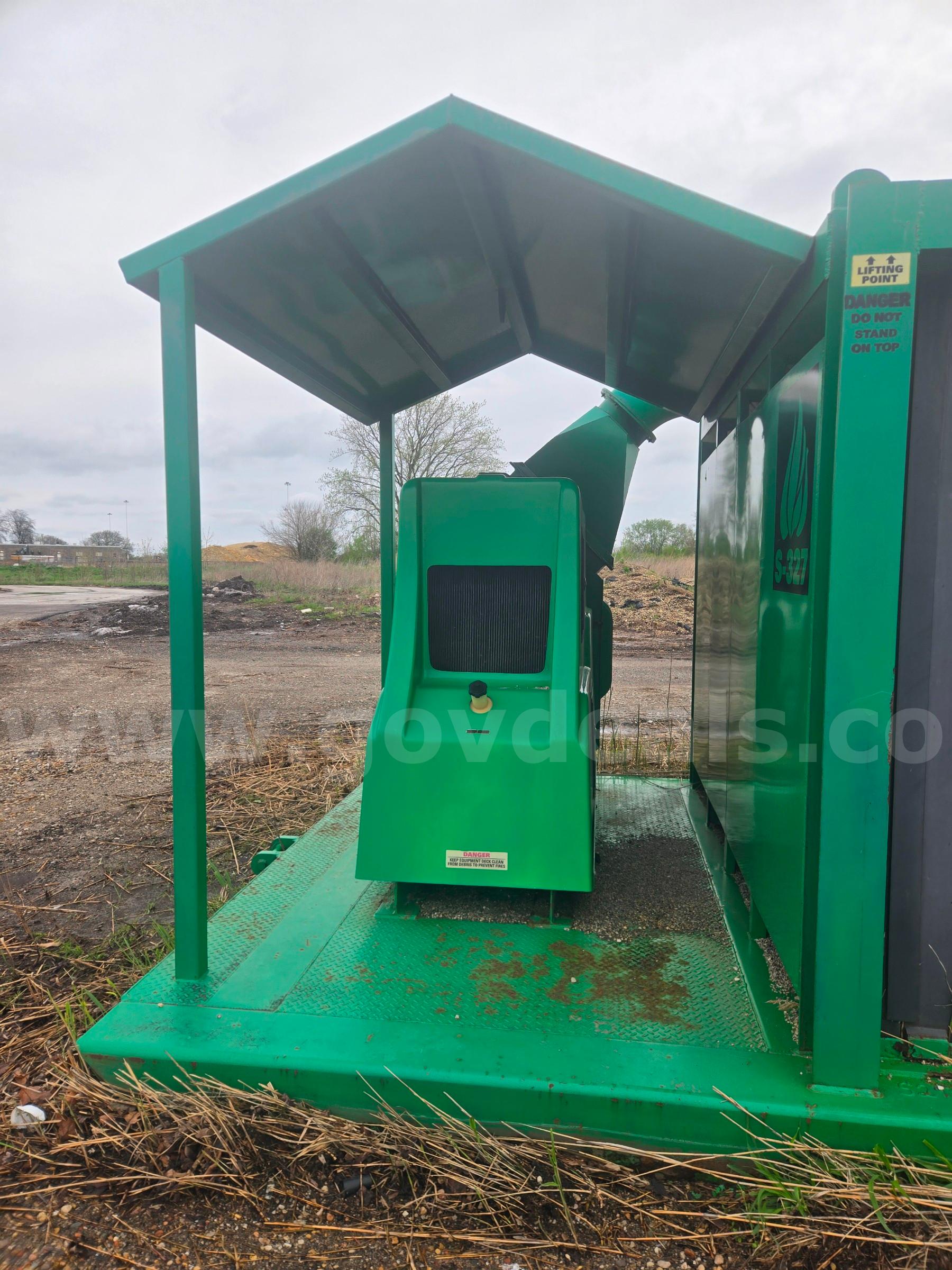 2016 Air Burner Model S327 FireBox Diesel Powered Destructor Air Burners S327 Government Surplus Auction - Photo #6
