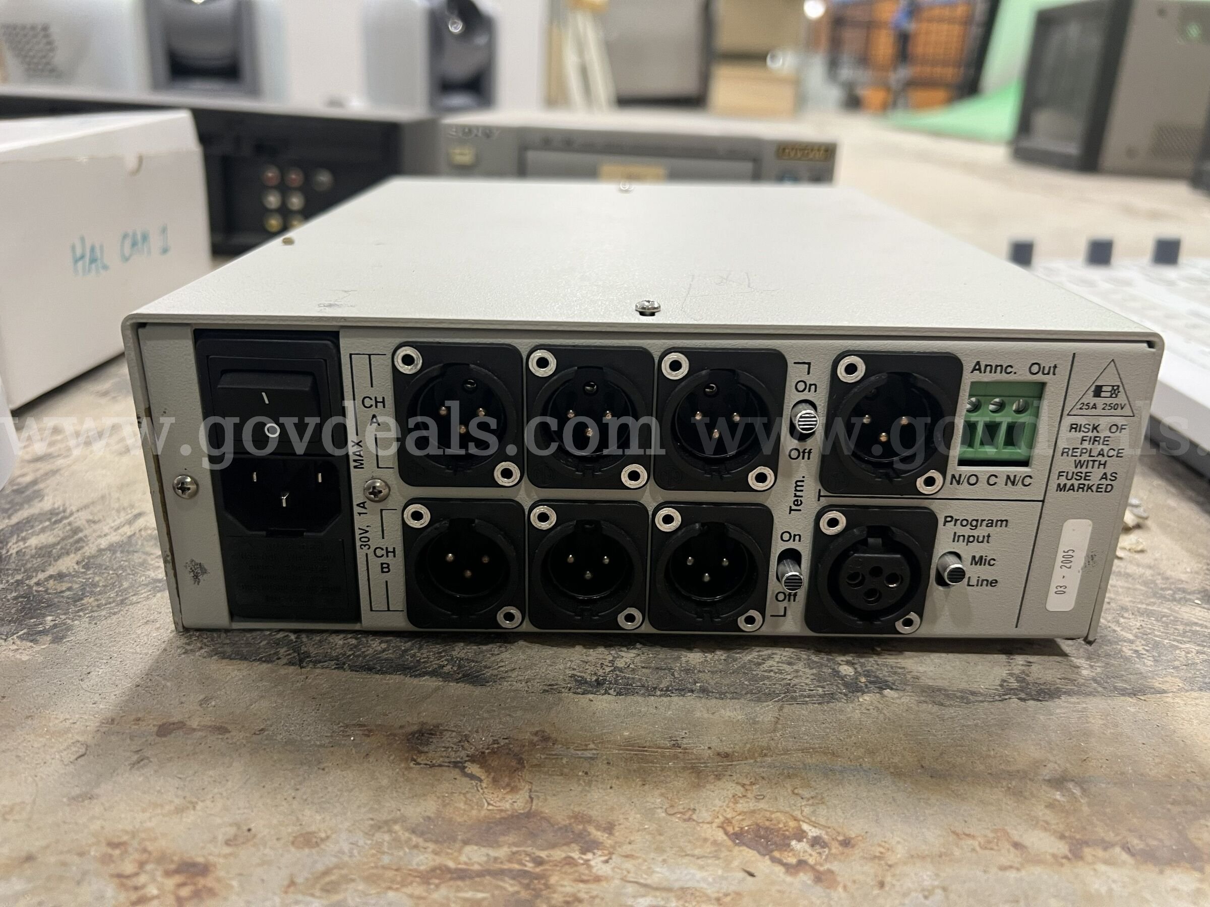 Misc. AV, Broadcast & Camera Equipment Lot   Government Surplus Auction - Photo #6