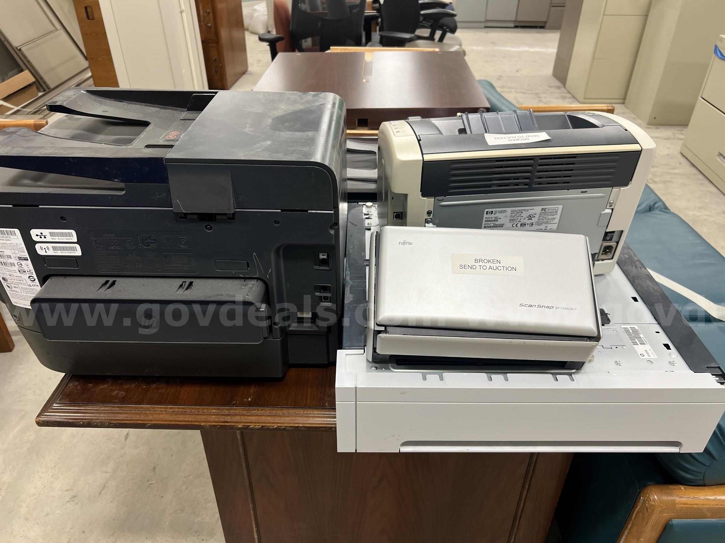 Lot of Office Furniture & Equipment   Government Surplus Auction - Photo #2
