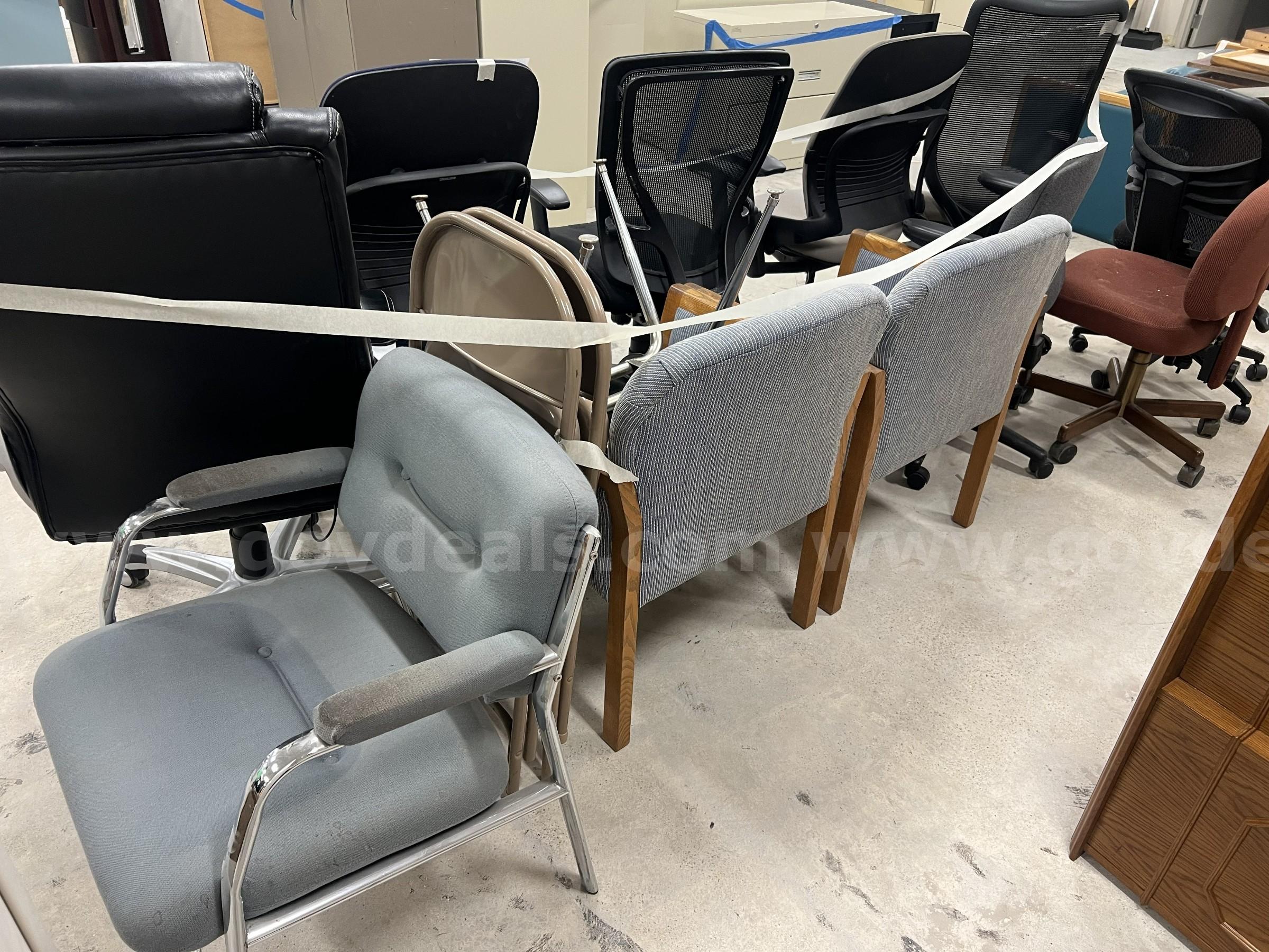 Lot of Office Furniture   Government Surplus Auction - Photo #2