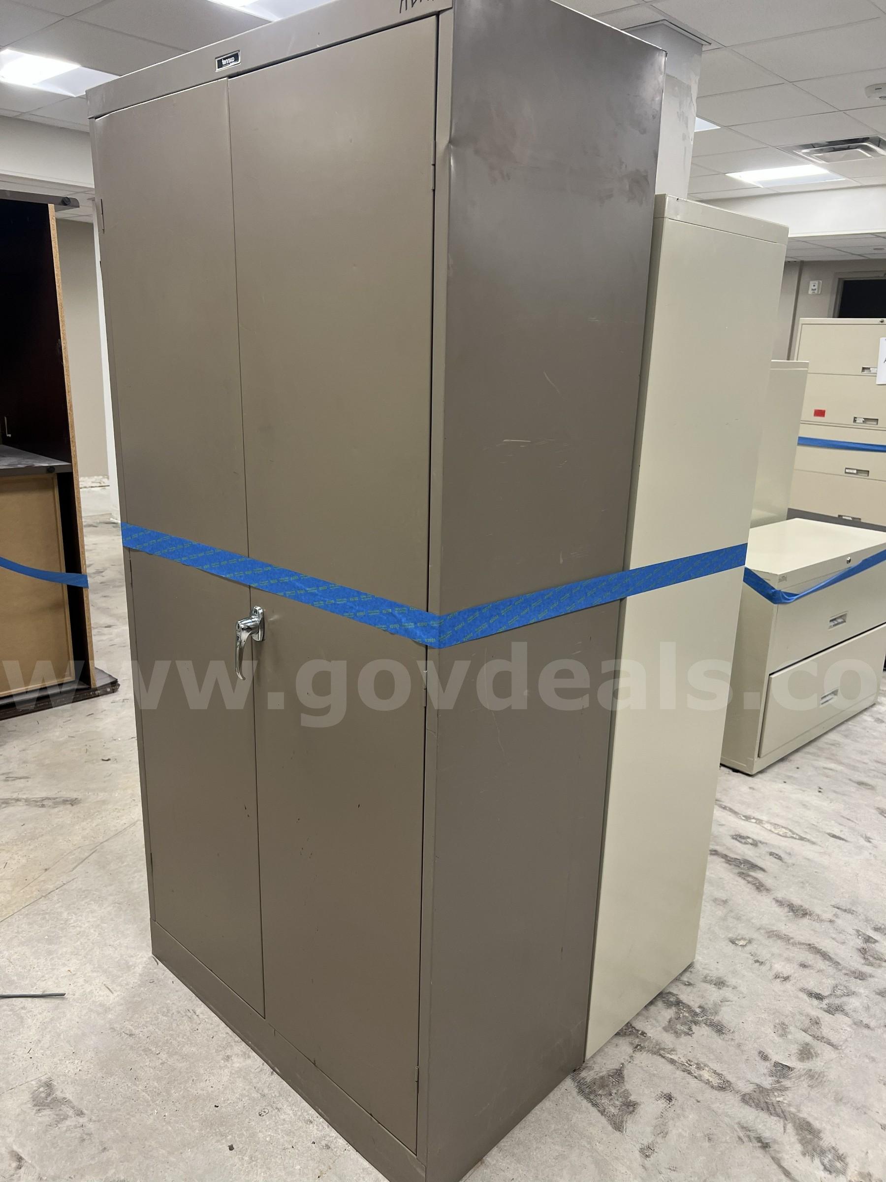 Lot of 3 Filing Cabinets   Government Surplus Auction - Photo #2