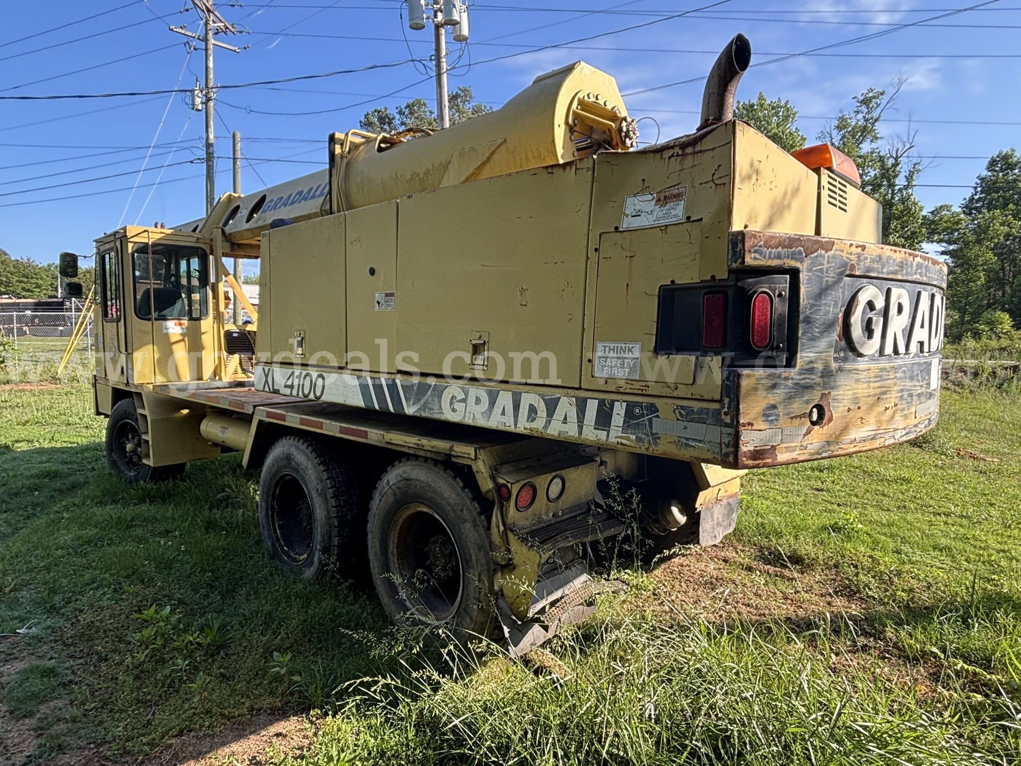 2001 Gradall XL4100 UNIT 2645  XL4100 Government Surplus Auction - Photo #5