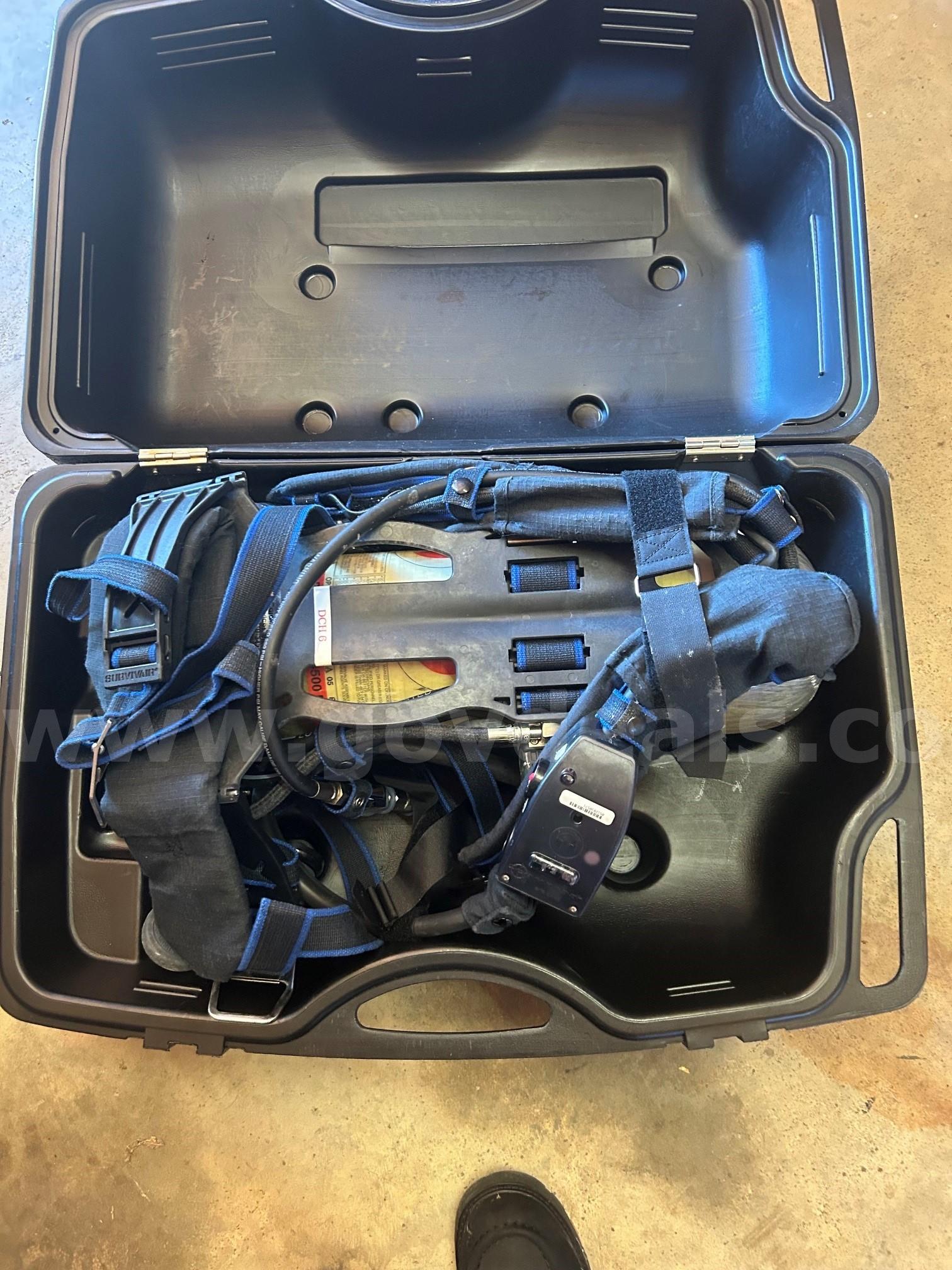 Survivair HP60 SCBA 4,500 PSI  500 Government Surplus Auction - Photo #2