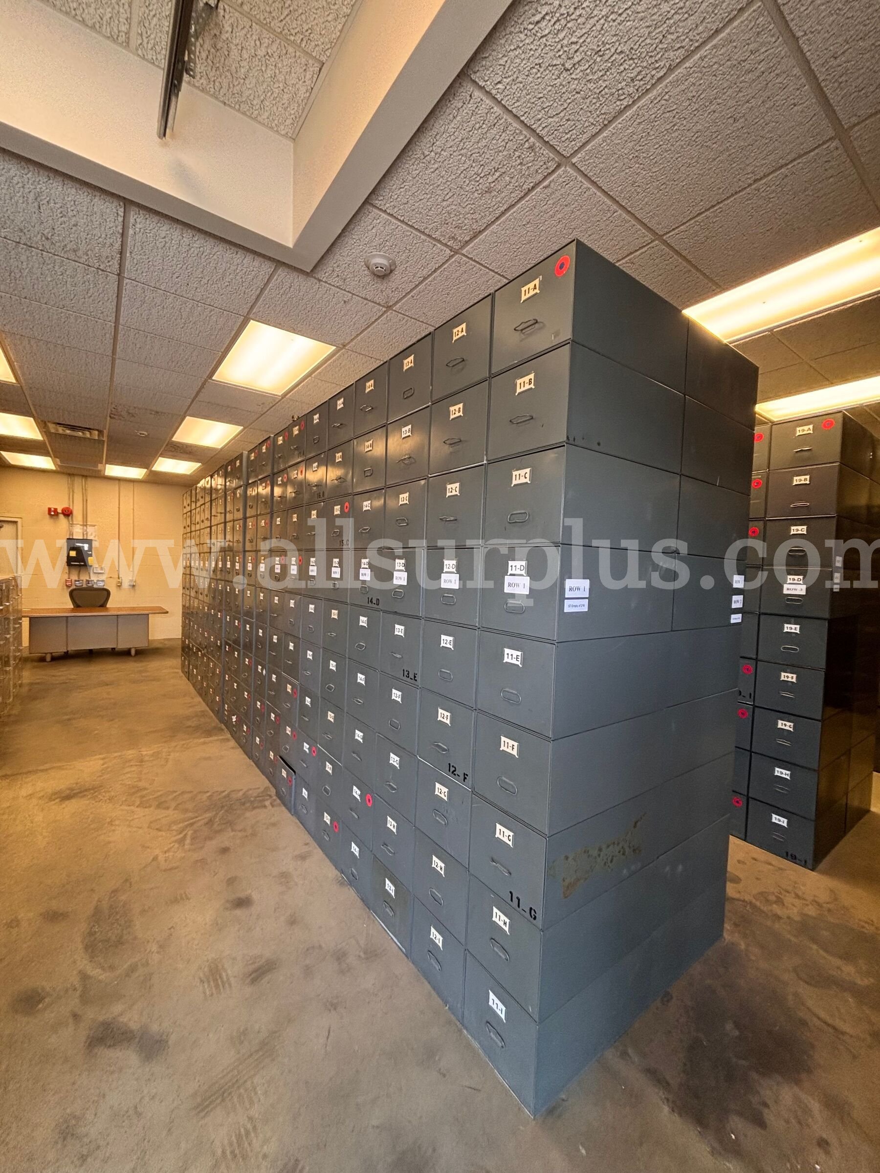 Filing Cabinets, SAFE-T-STAK, Qty 1043