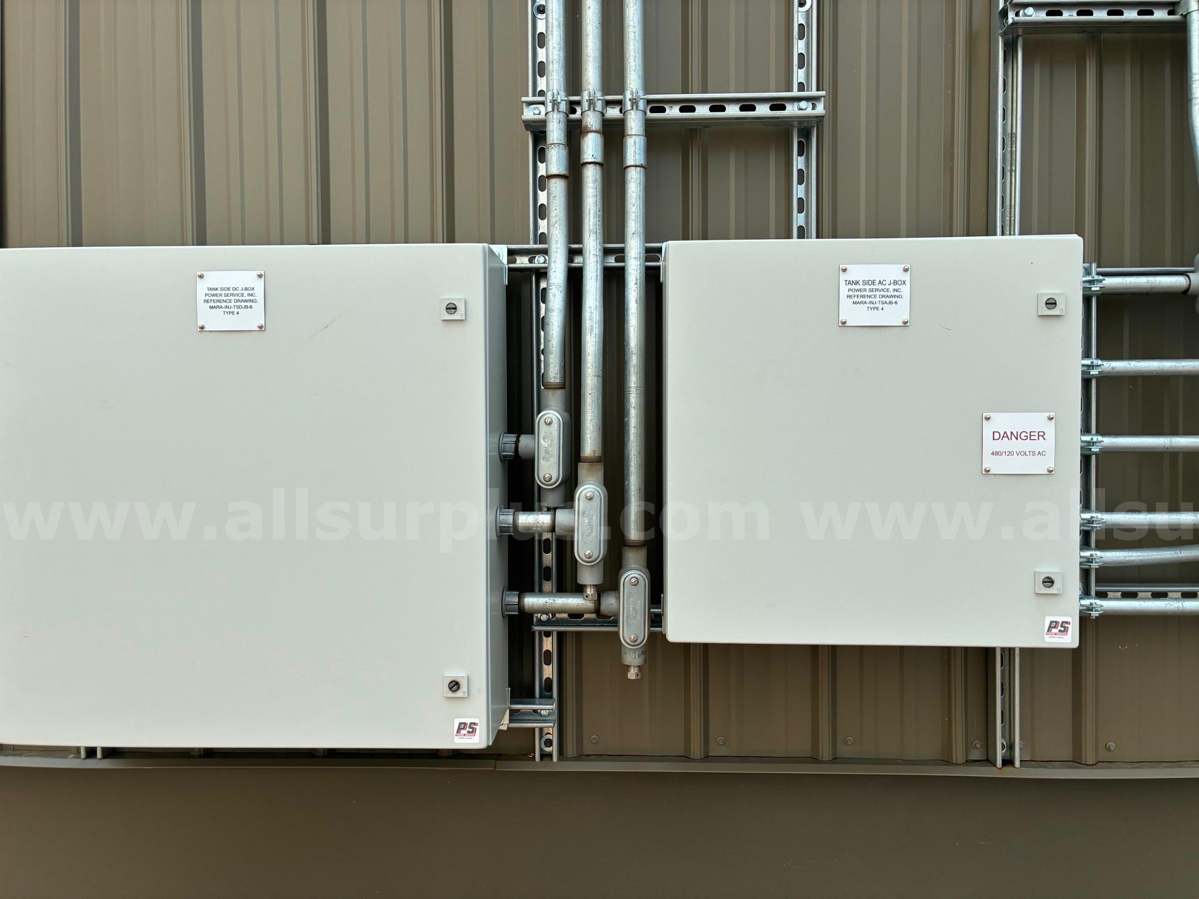 Power Service Enclosed Saltwater Disposal Skid, 40,000 BPD, 1500 PSI, UNUSED, Qty 1 Power Service/DNOW 000 Government Surplus Auction - Photo #6