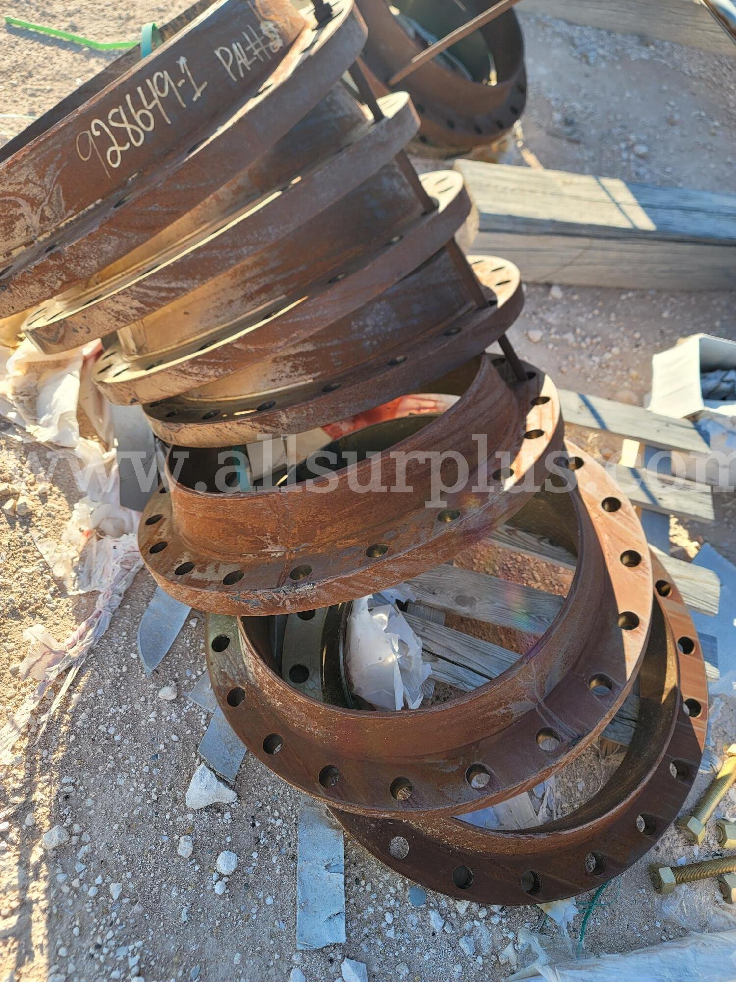 Fittings, Flanges, Elbows, Tees, Reducers, 24in thru 30in, Approx. Qty 67   Government Surplus Auction - Photo #3