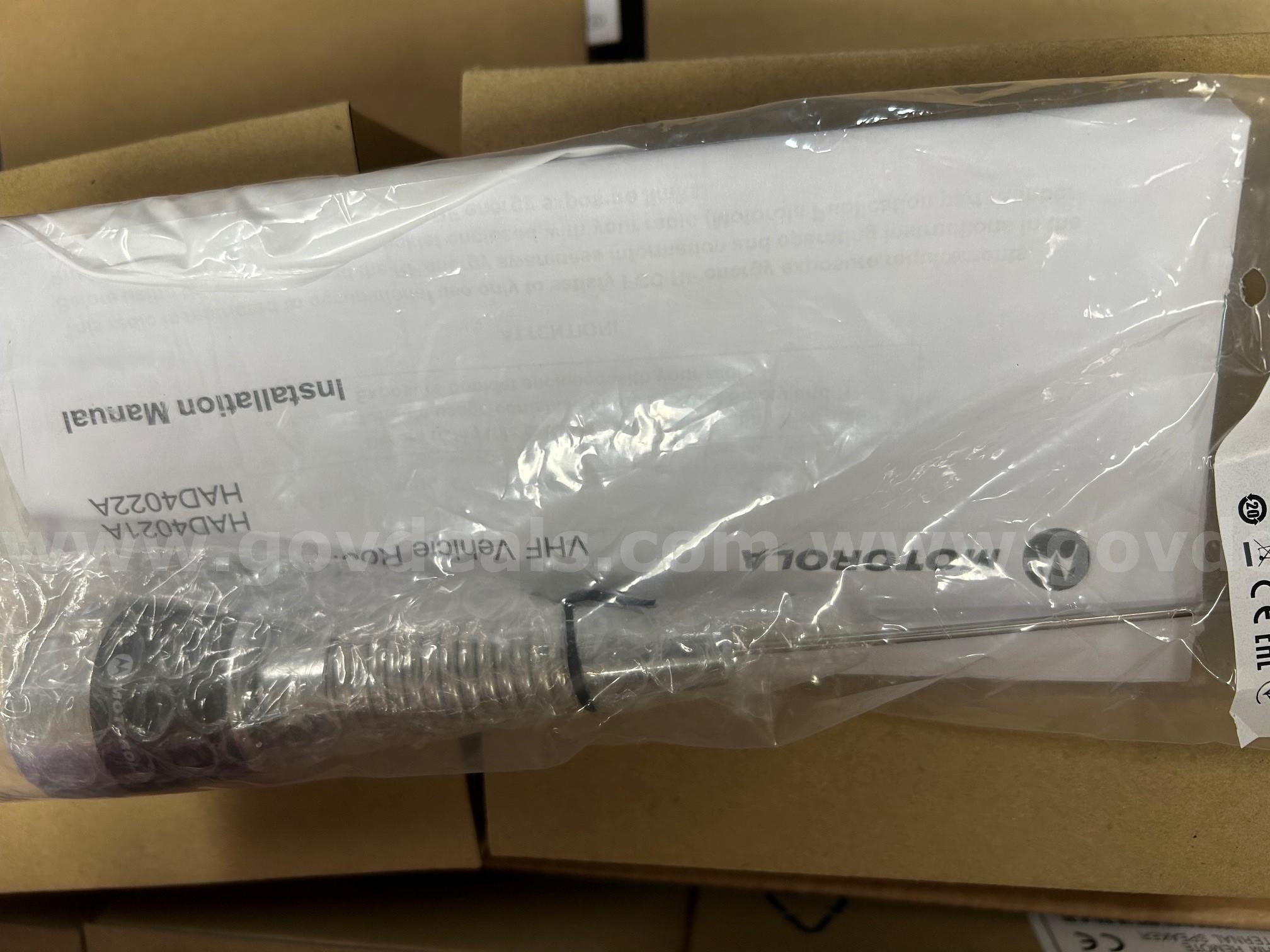 NEW Motorola Communications Equipment MOTOROLA  Government Surplus Auction - Photo #6